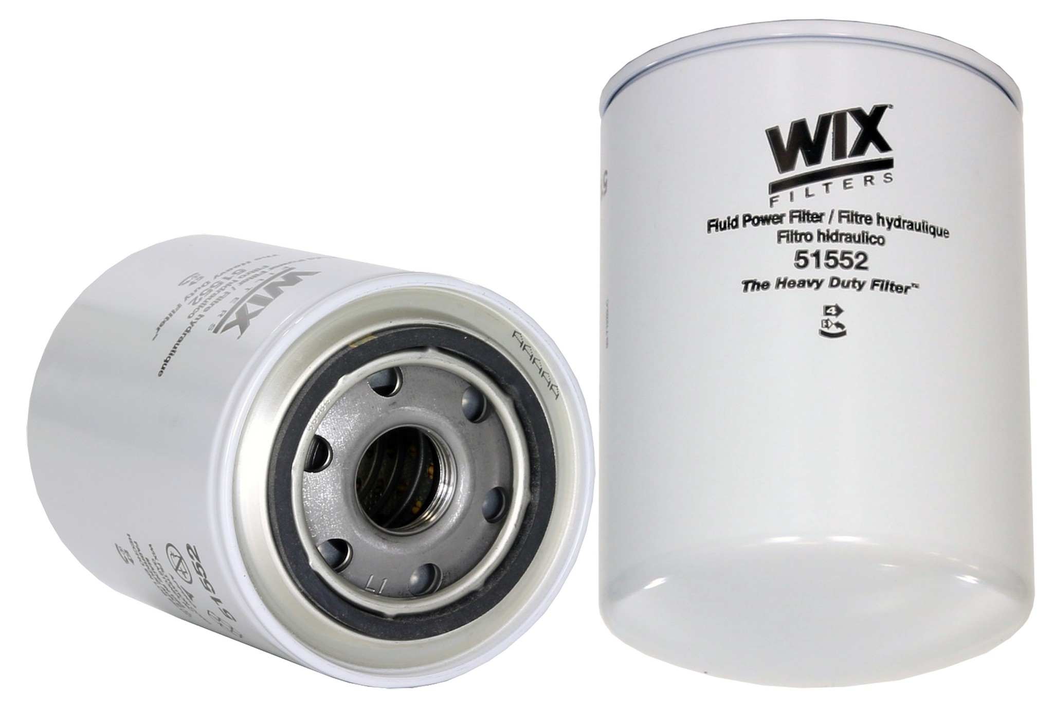 Wix Hydraulic Filter  top view frsport 51552