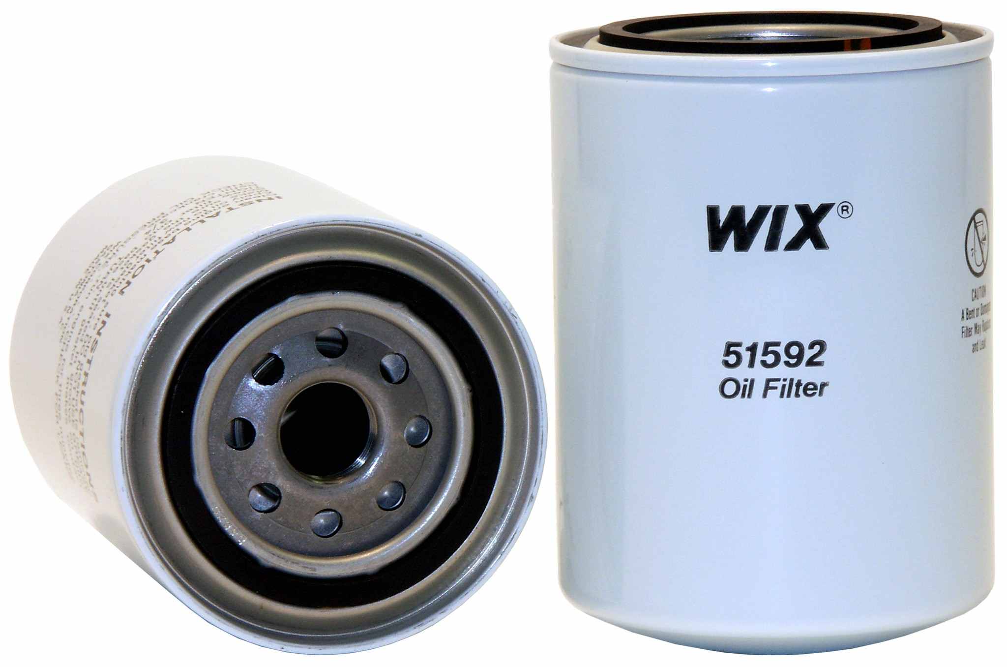 Wix Engine Oil Filter  top view frsport 51592