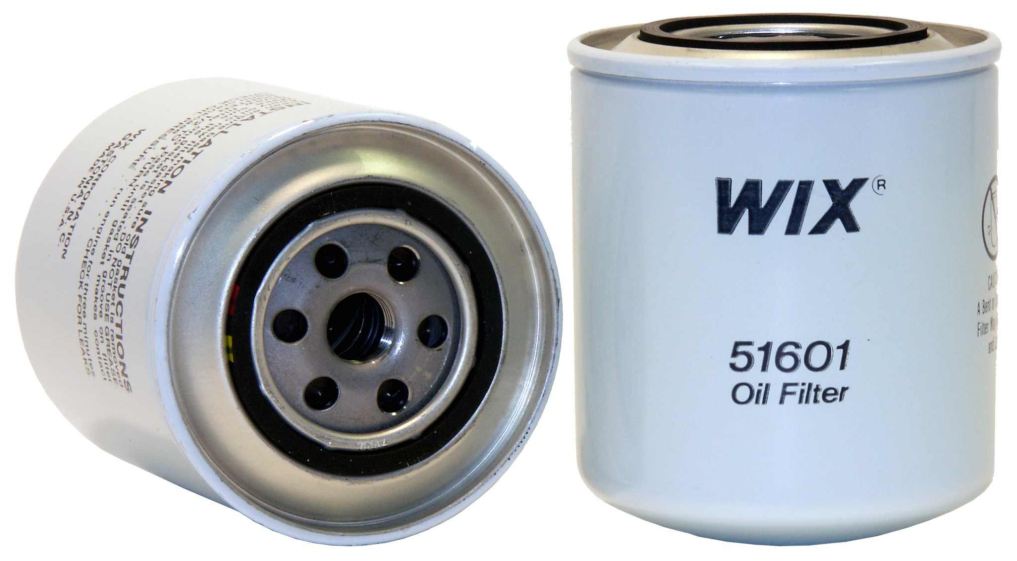 Wix Engine Oil Filter  top view frsport 51601