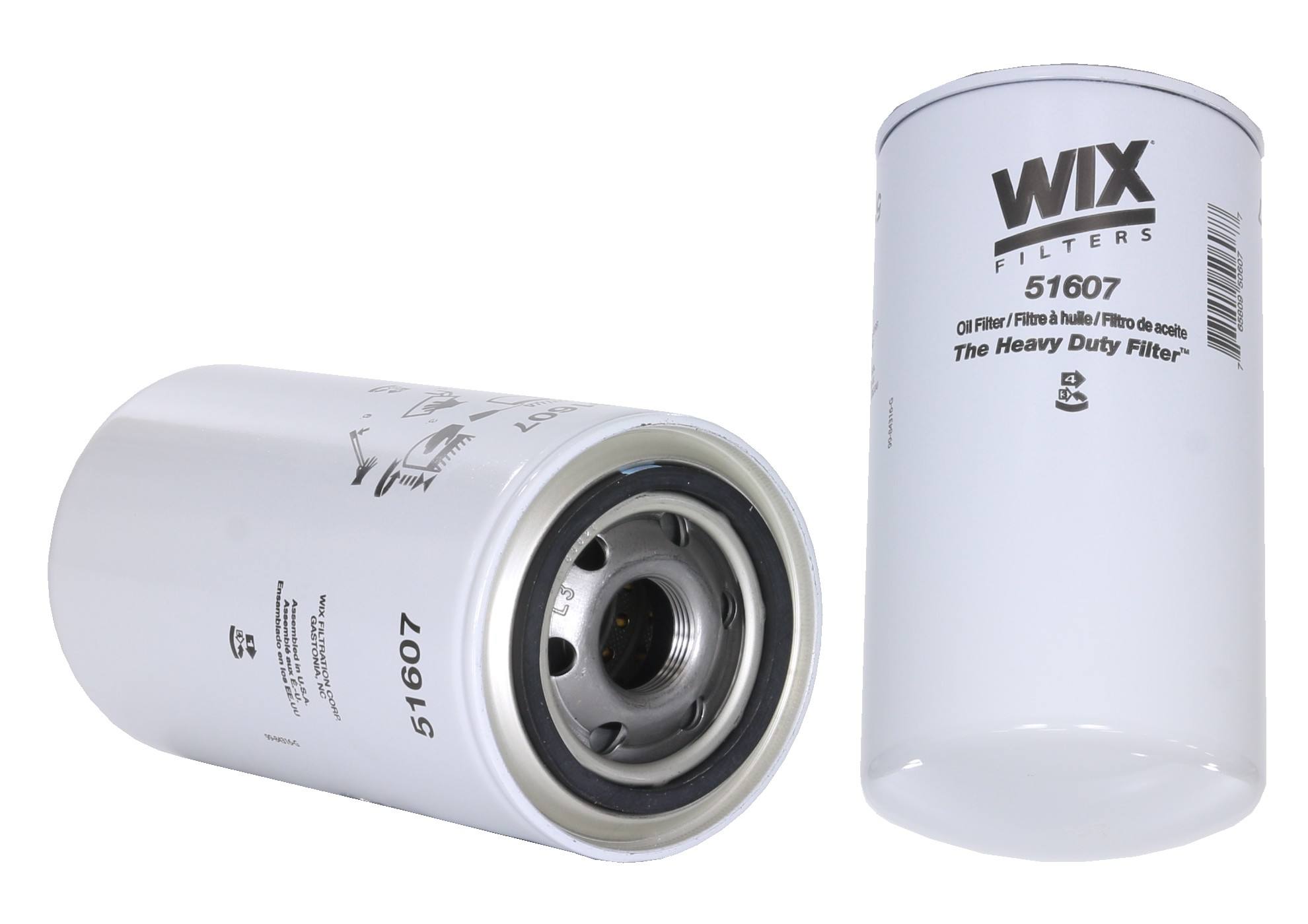 Wix Engine Oil Filter  top view frsport 51607