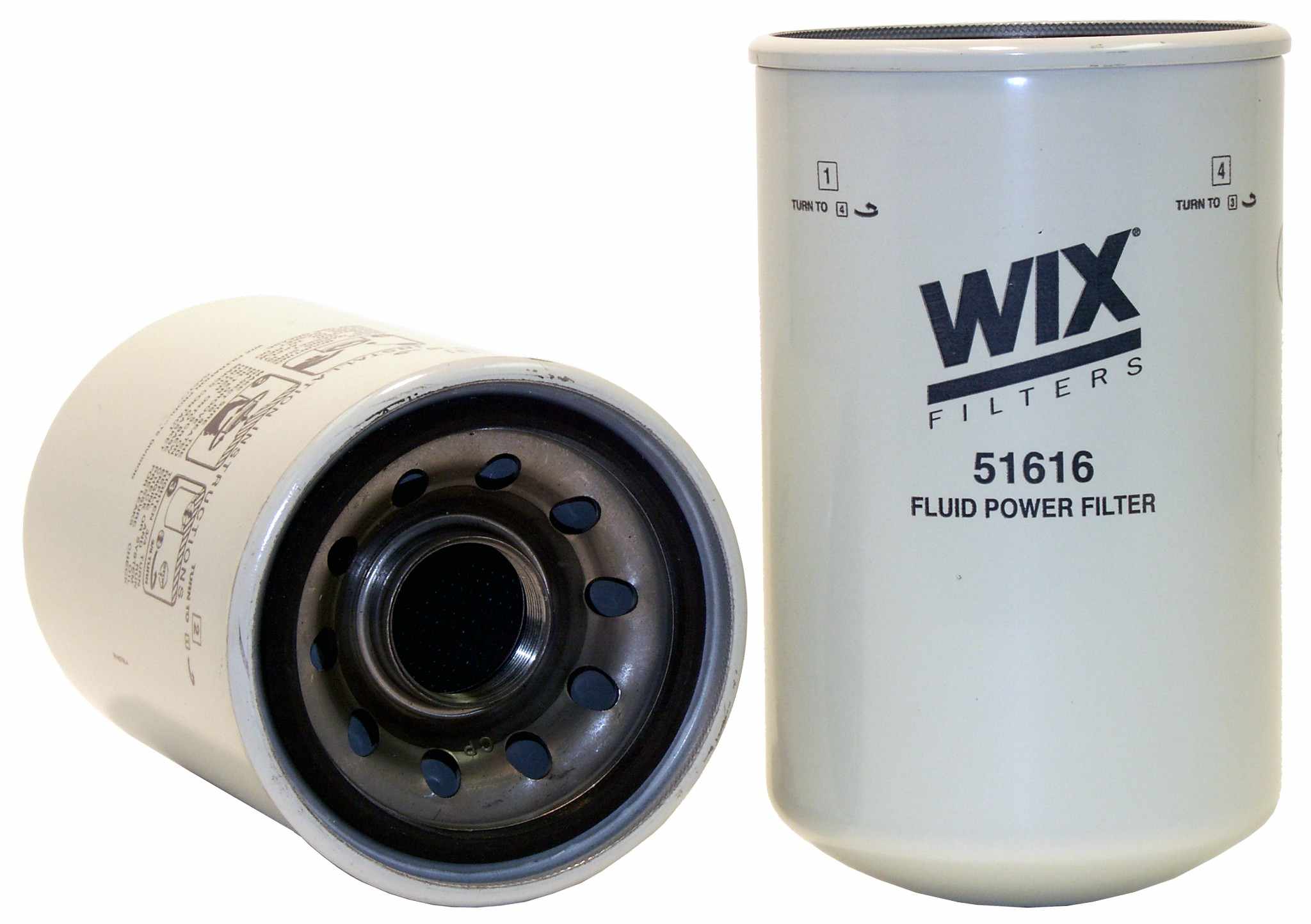 Wix Hydraulic Filter  top view frsport 51616