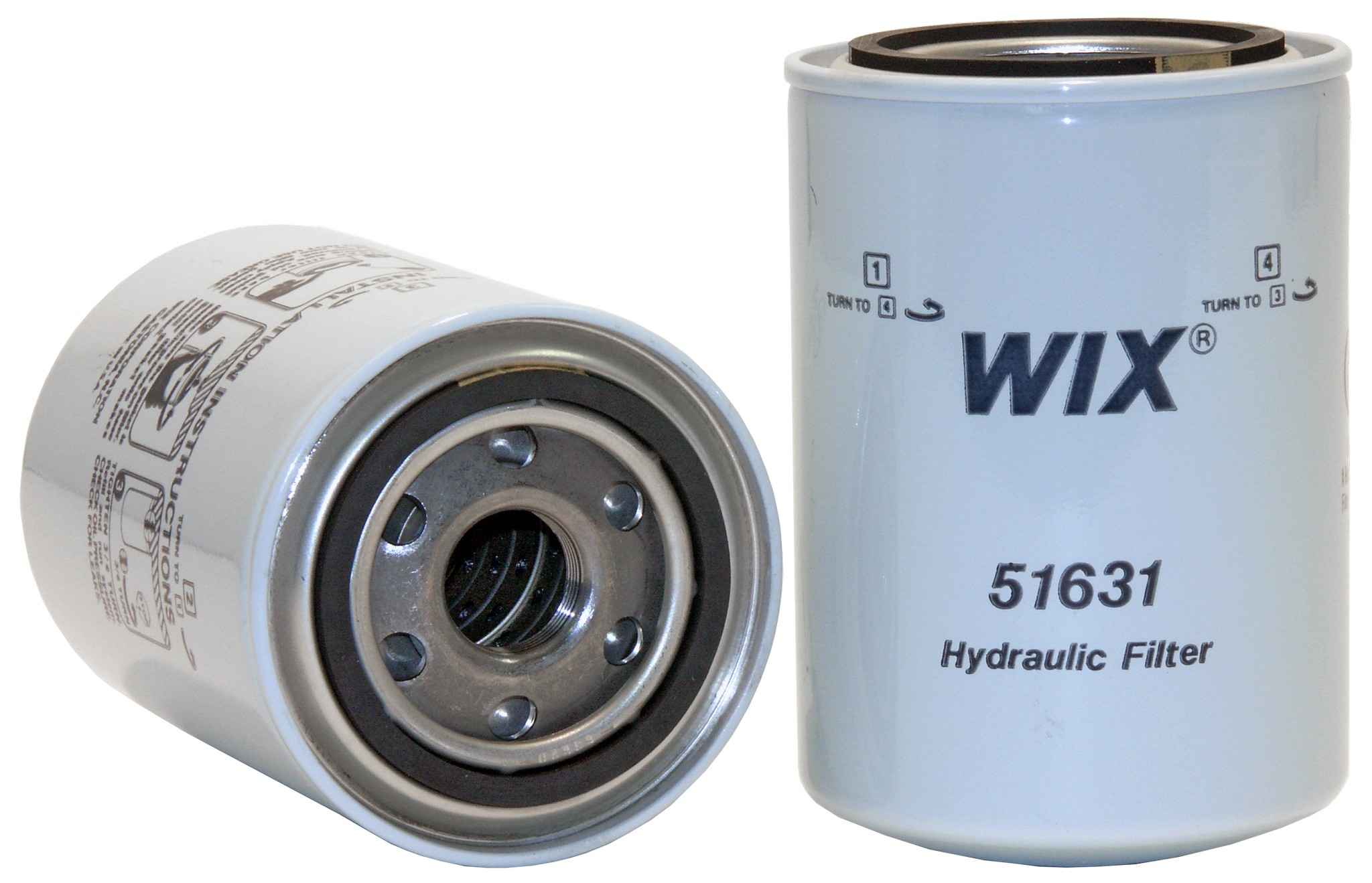 Wix Hydraulic Filter  top view frsport 51631