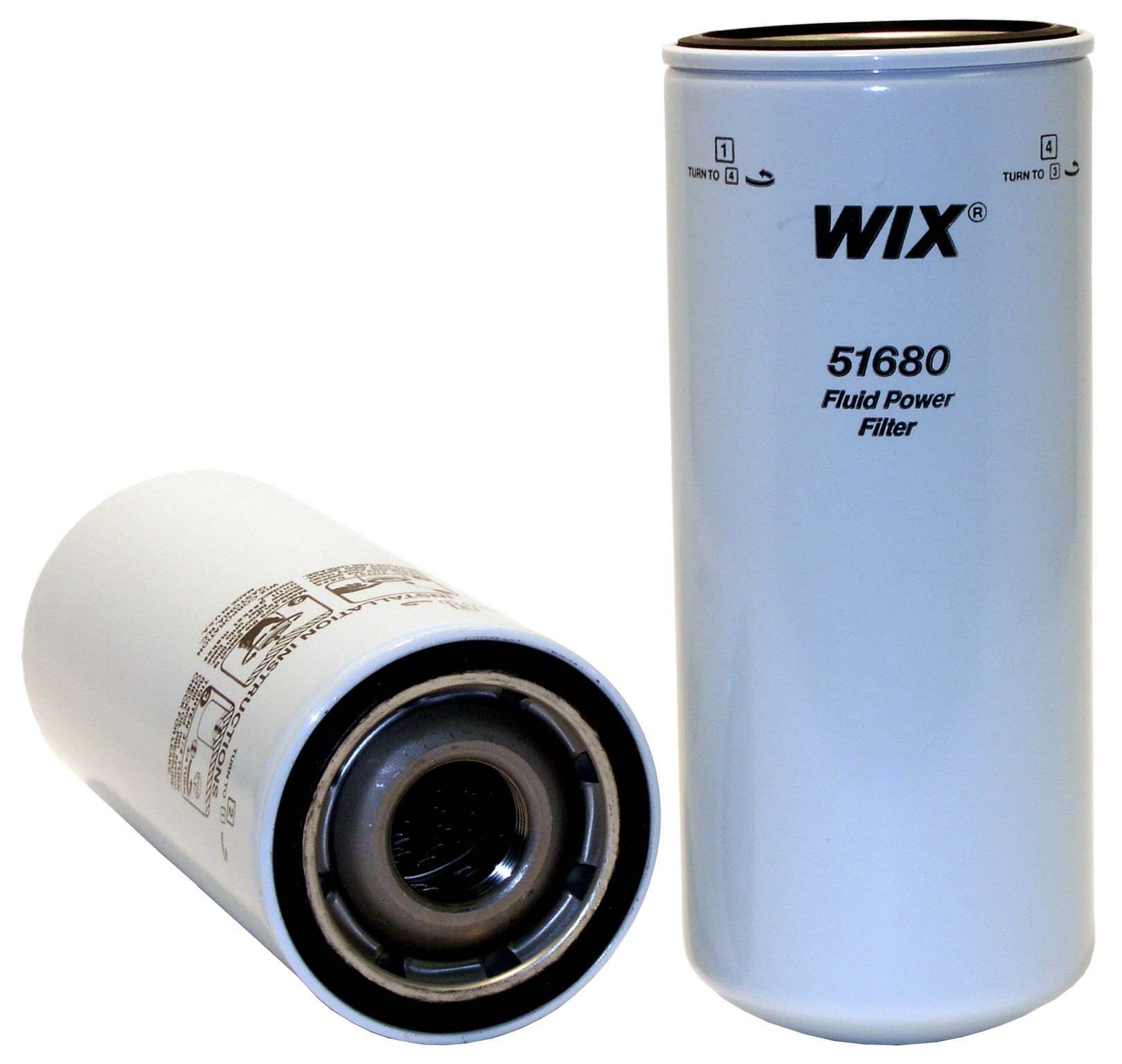 Wix Hydraulic Filter  top view frsport 51680