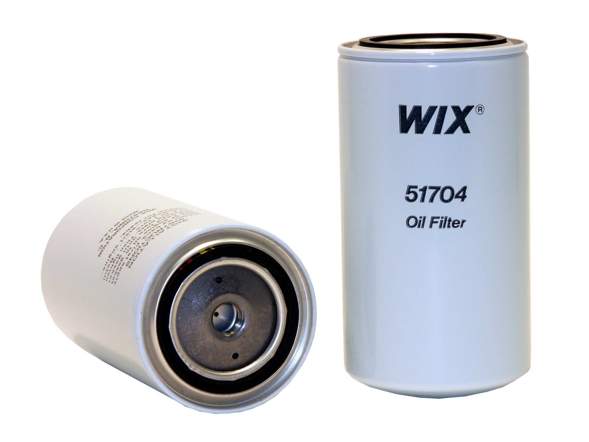 Wix Engine Oil Filter  top view frsport 51704