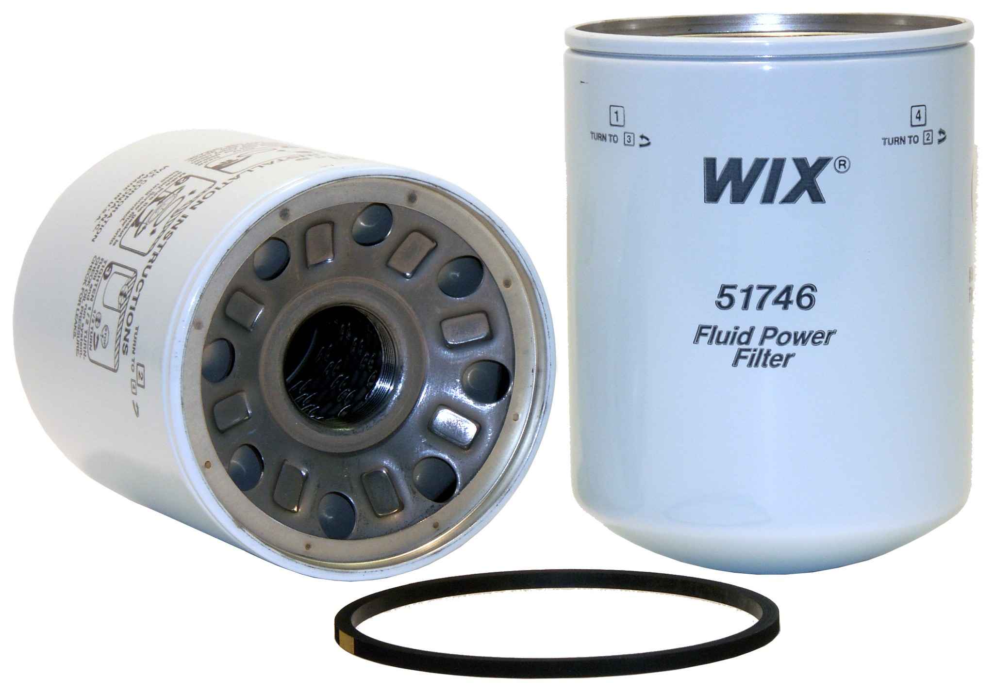 Wix Hydraulic Filter  top view frsport 51746