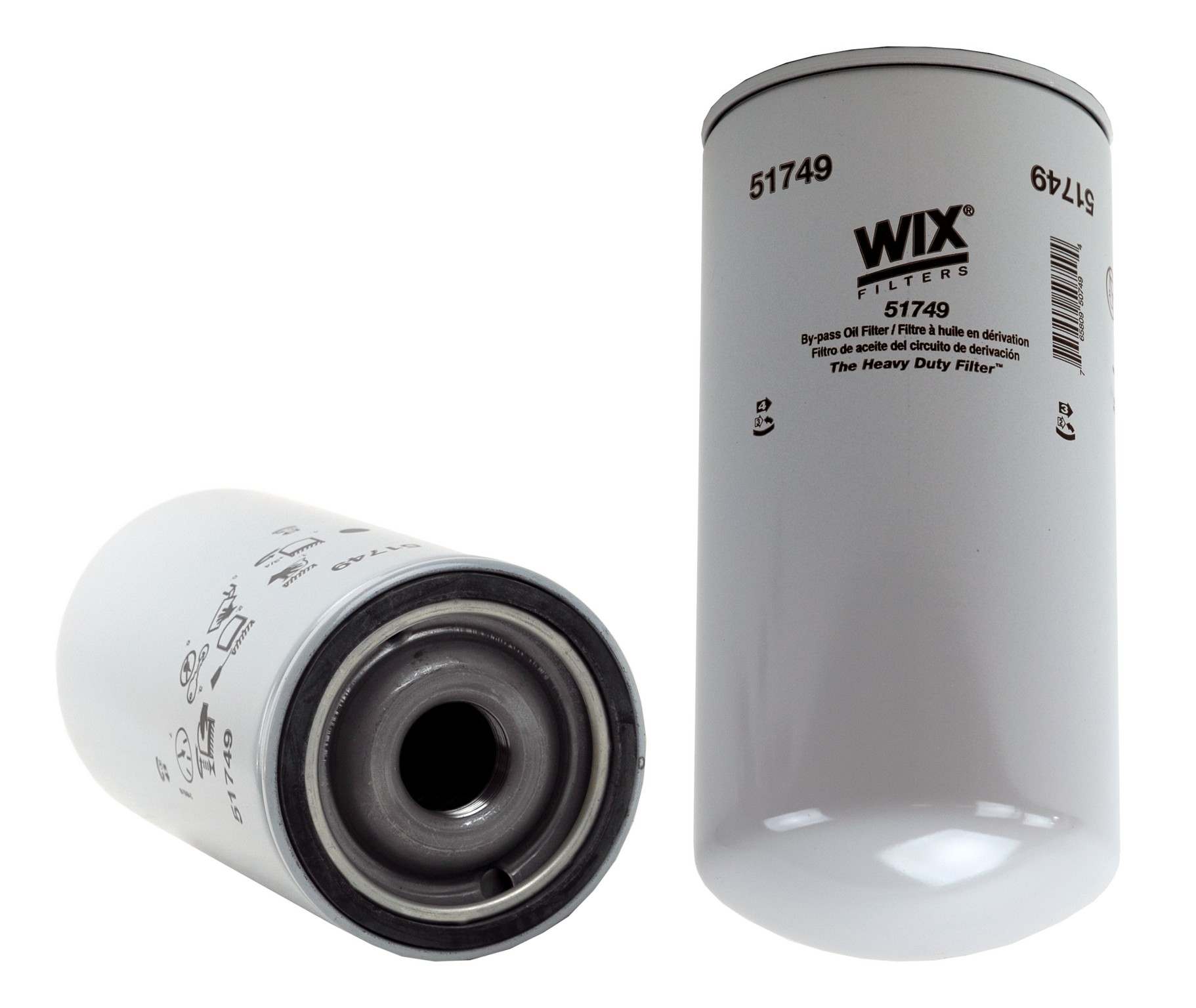 Wix Engine Oil Filter  top view frsport 51749