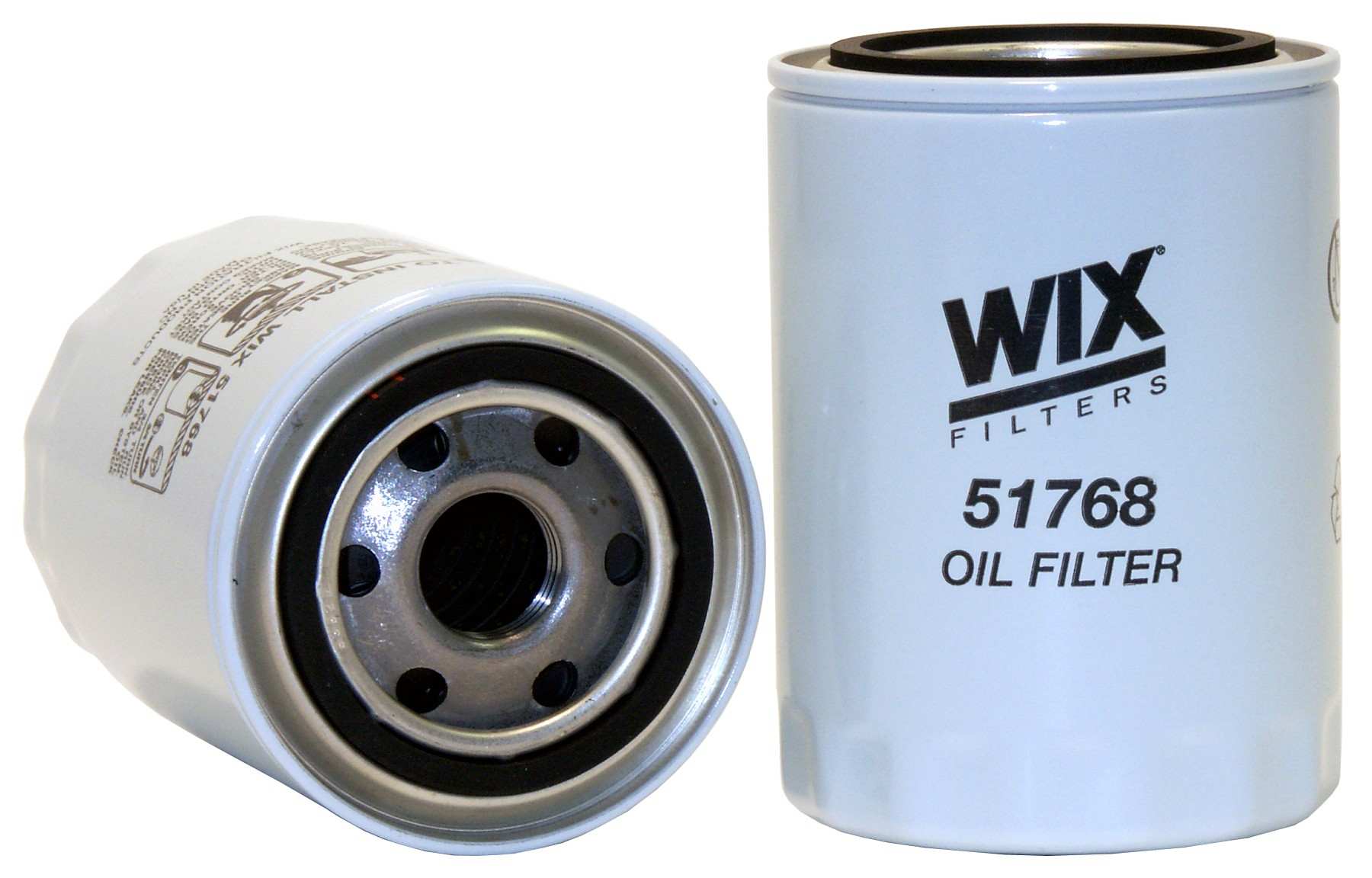 Wix Engine Oil Filter  top view frsport 51768