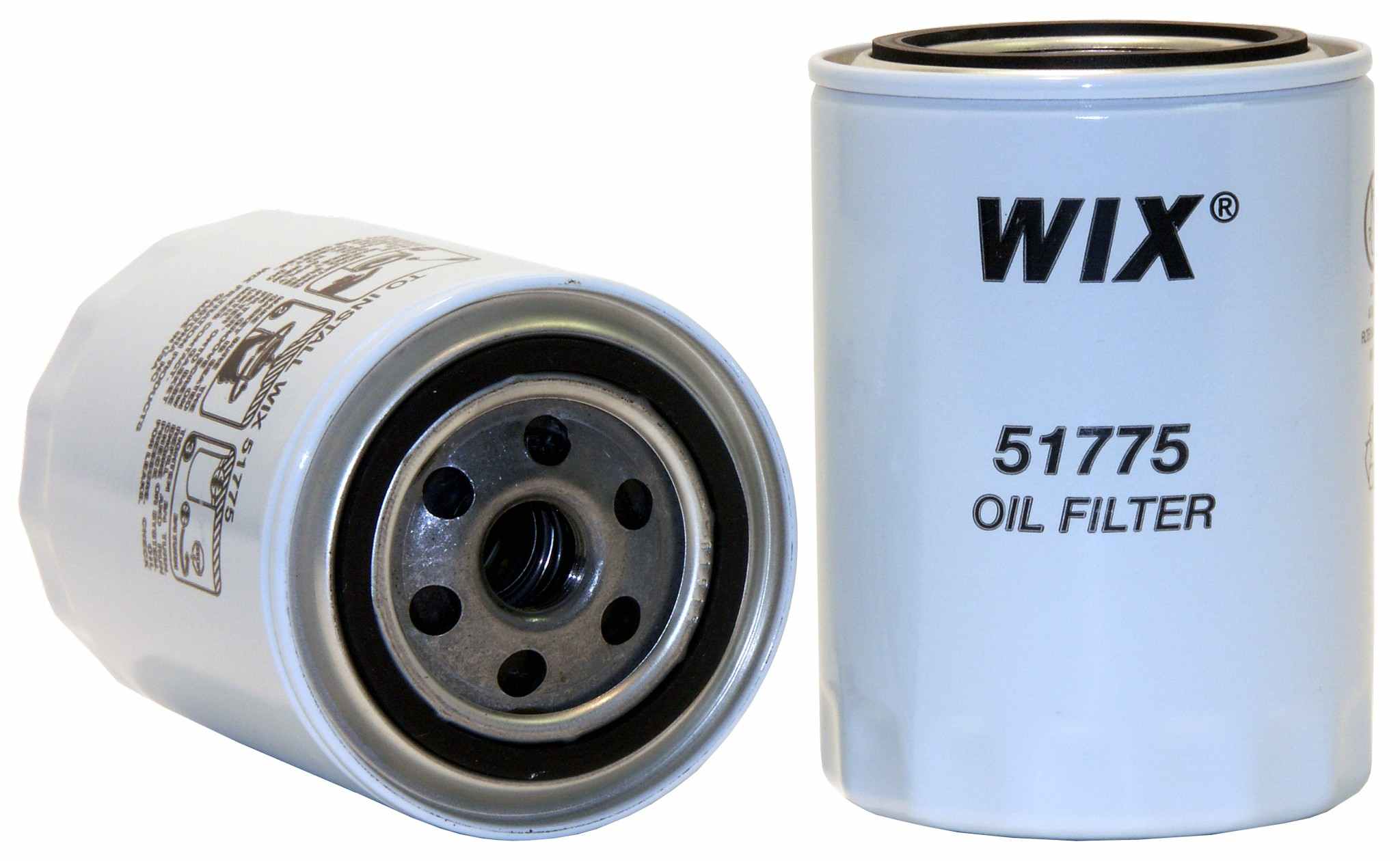 Wix Engine Oil Filter  top view frsport 51775