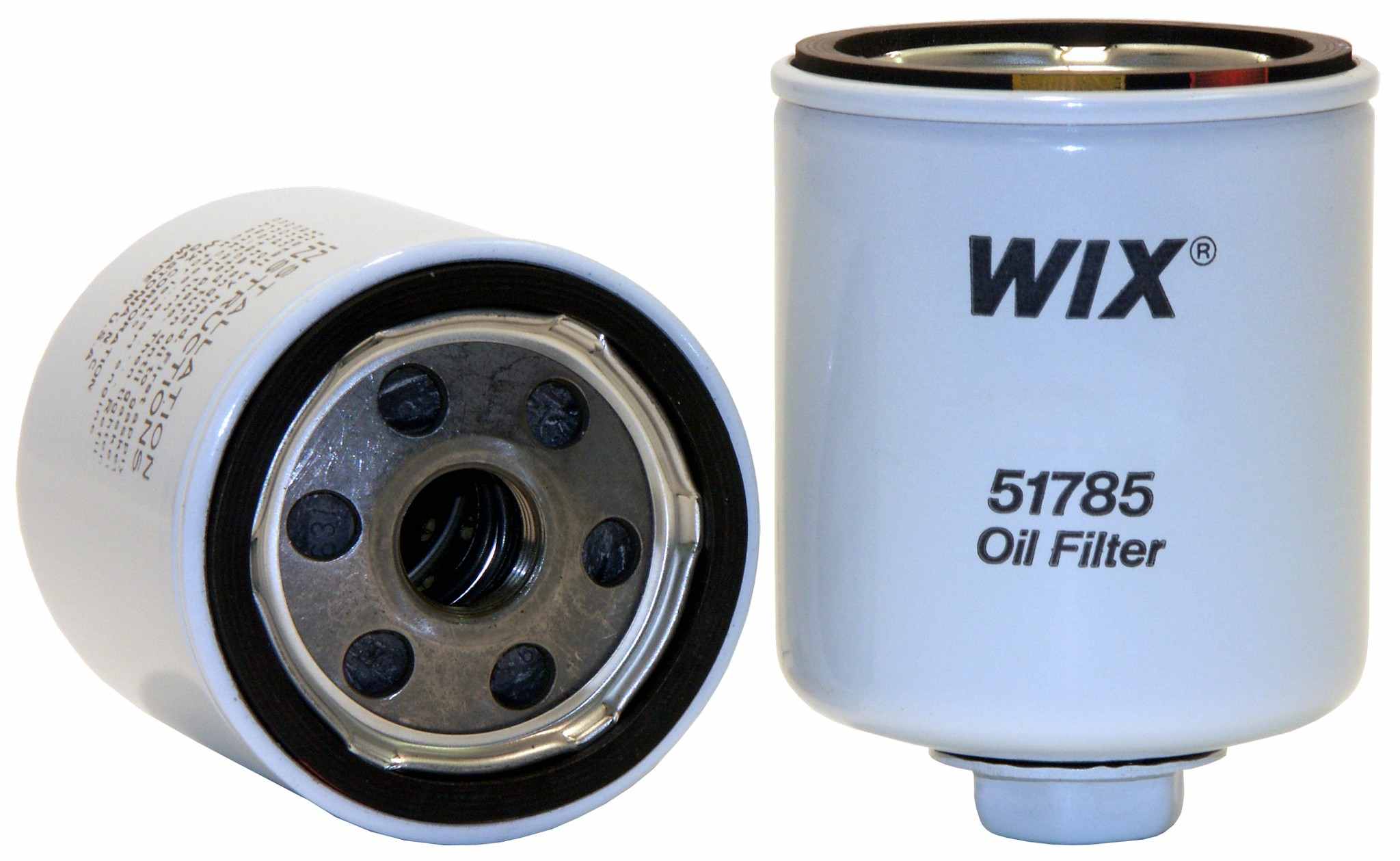 Wix Engine Oil Filter  top view frsport 51785