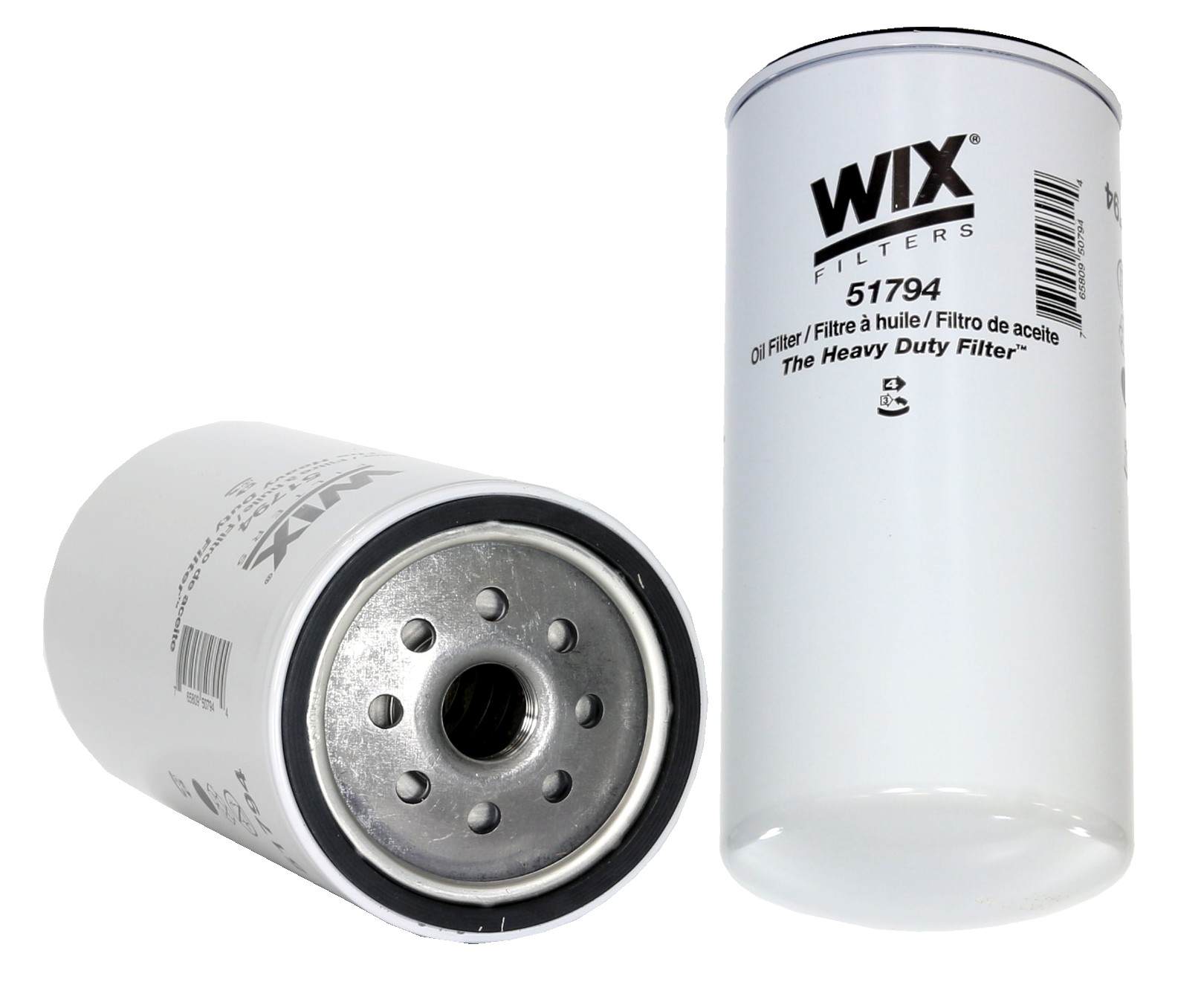 Wix Engine Oil Filter  top view frsport 51794