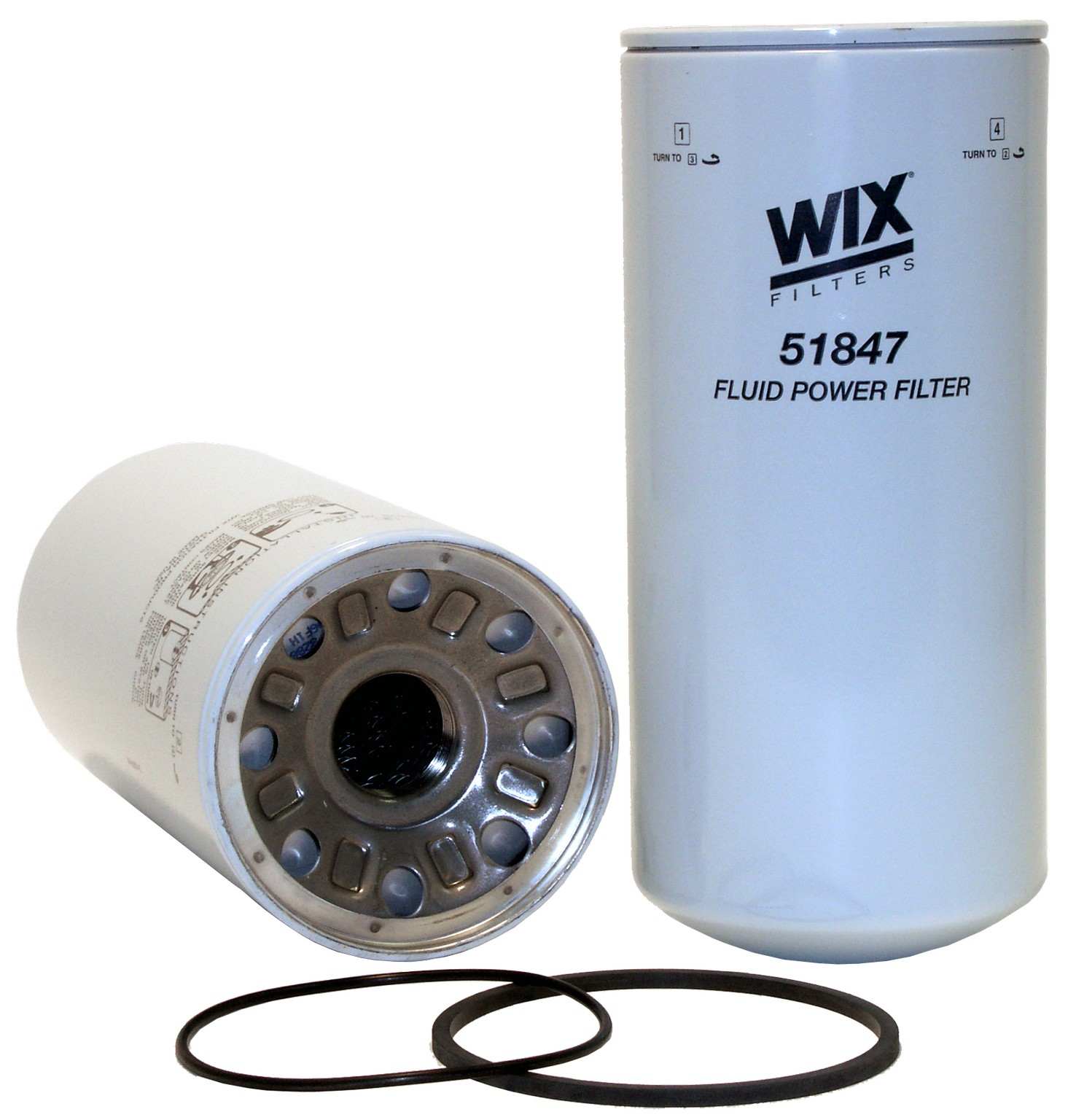 Wix Hydraulic Filter  top view frsport 51847