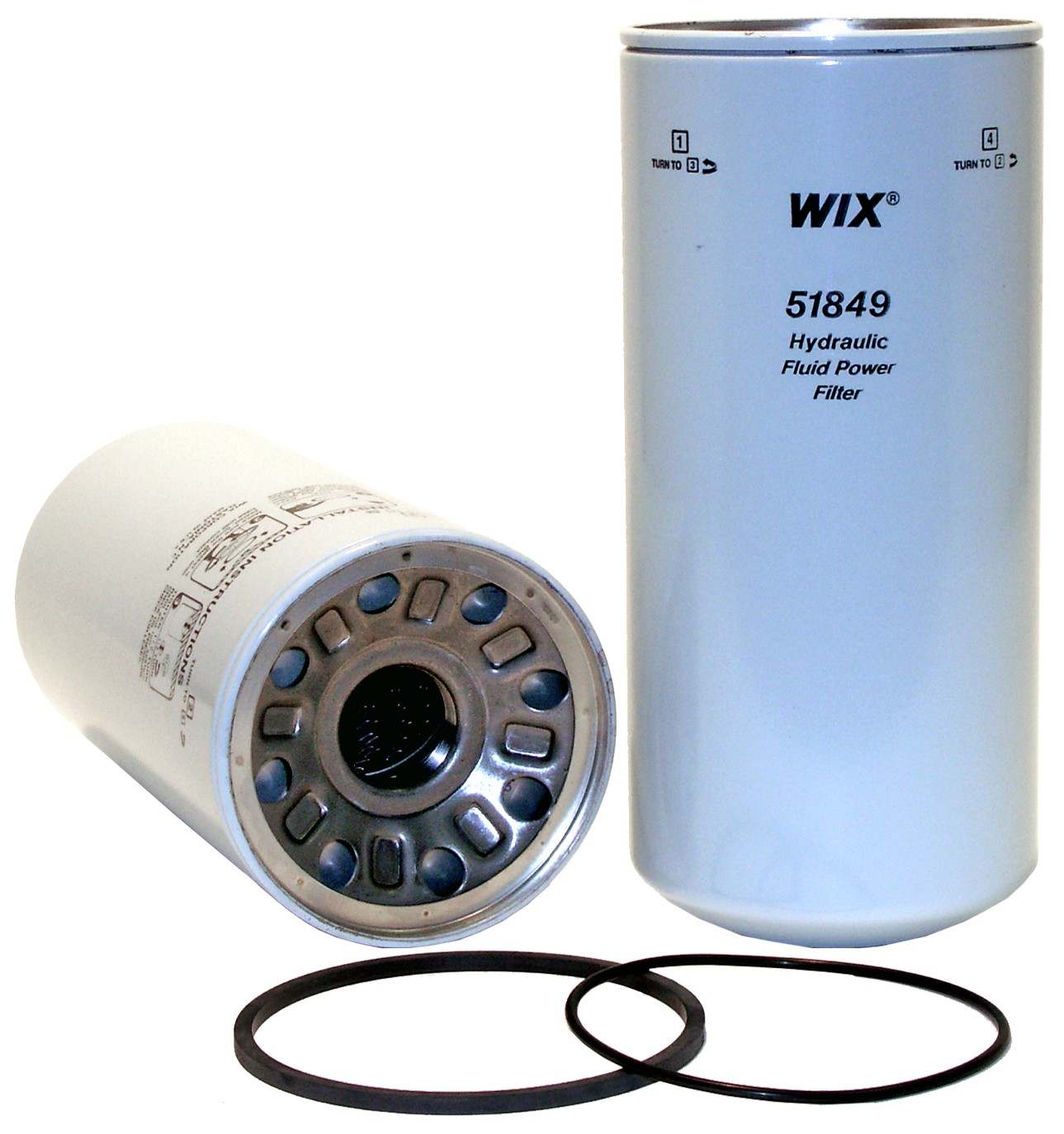 Wix Hydraulic Filter  top view frsport 51849