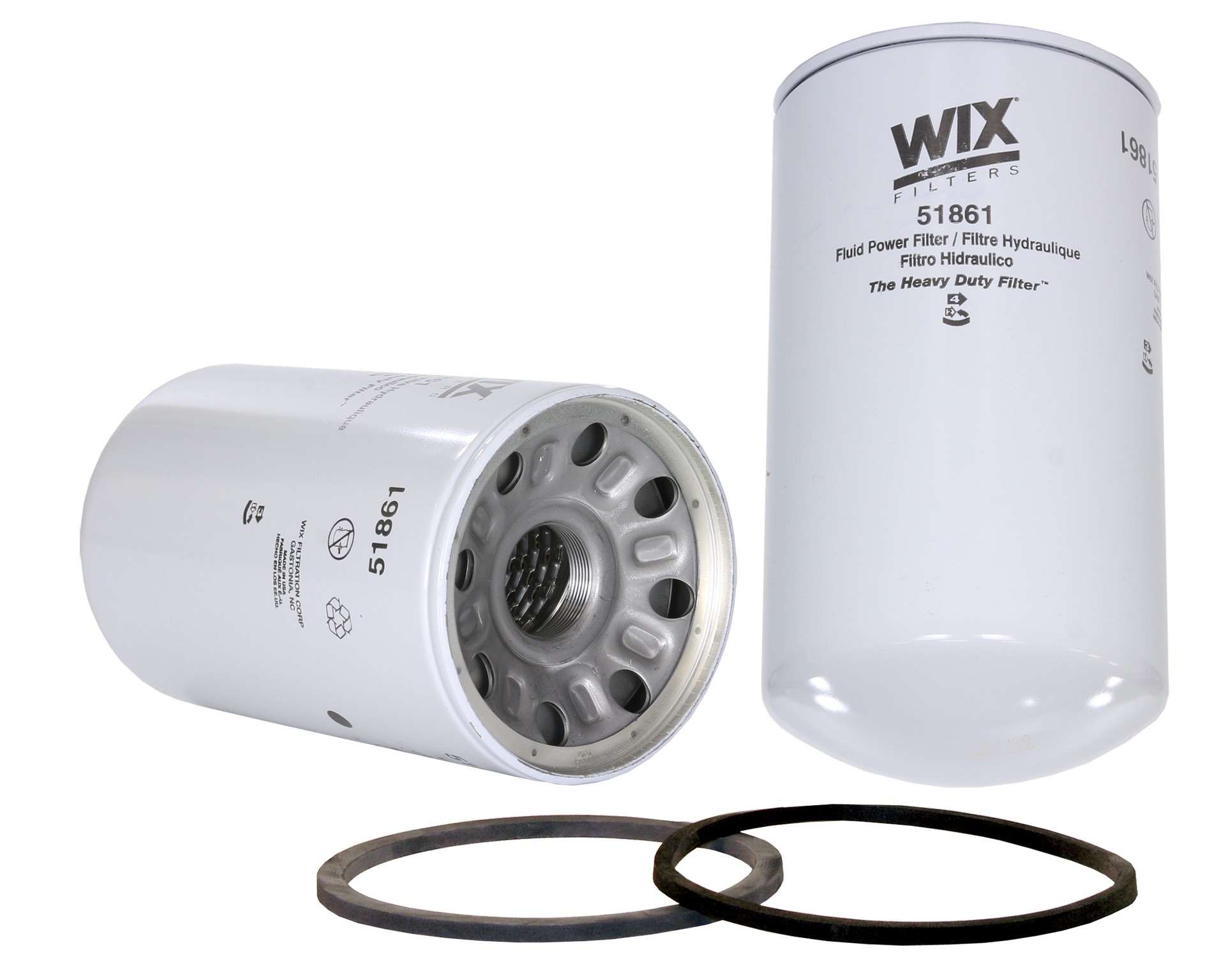 Wix Hydraulic Filter  top view frsport 51861