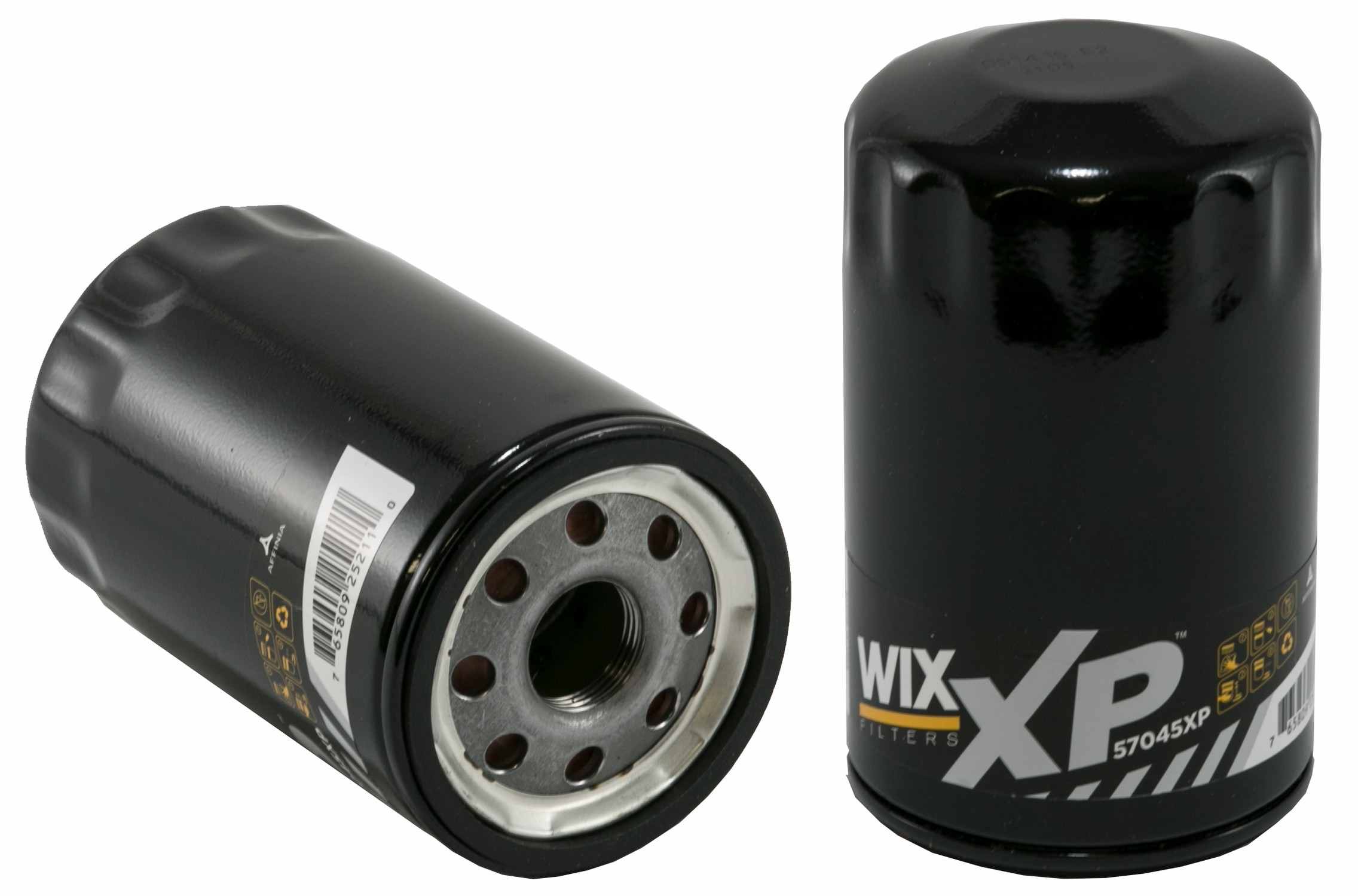 Wix XP Engine Oil Filter  top view frsport 57045XP