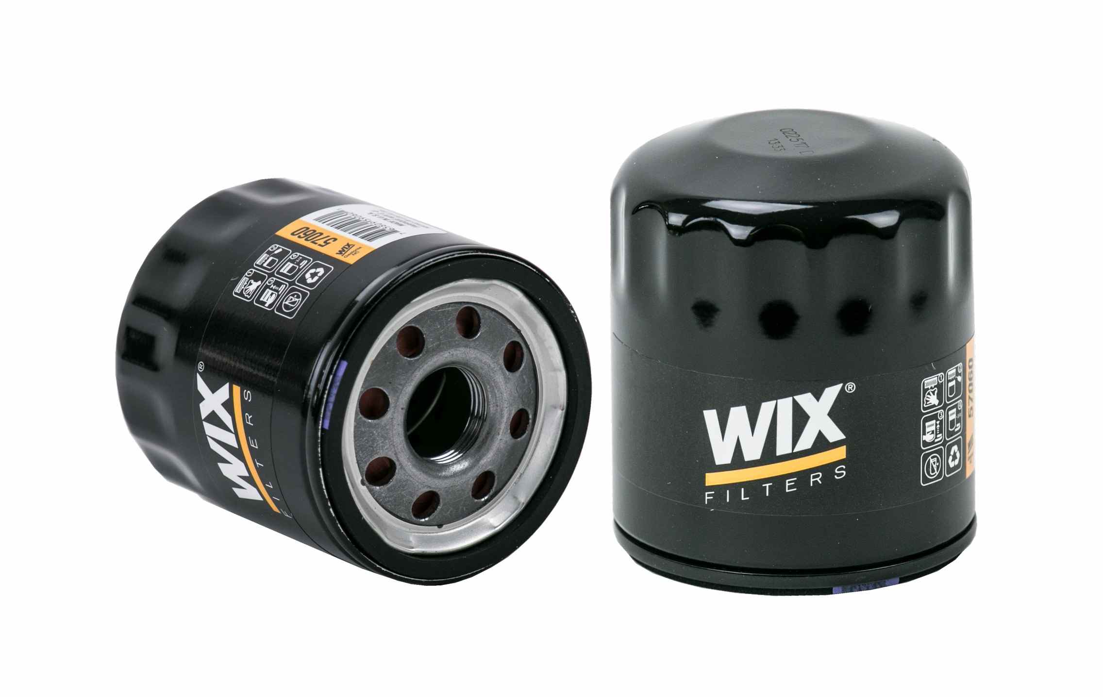 Wix Engine Oil Filter  top view frsport 57060