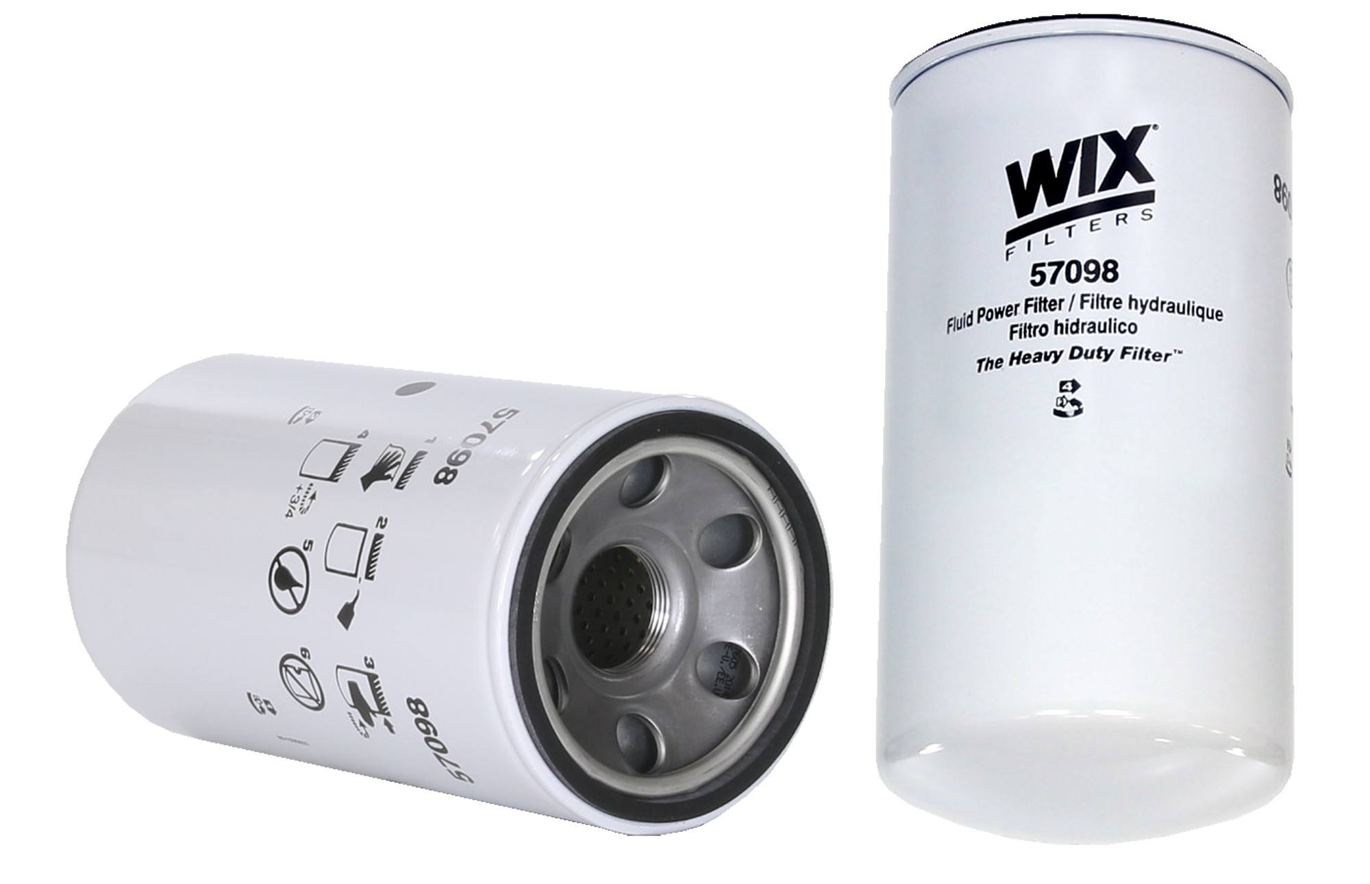 Wix Hydraulic Filter  top view frsport 57098