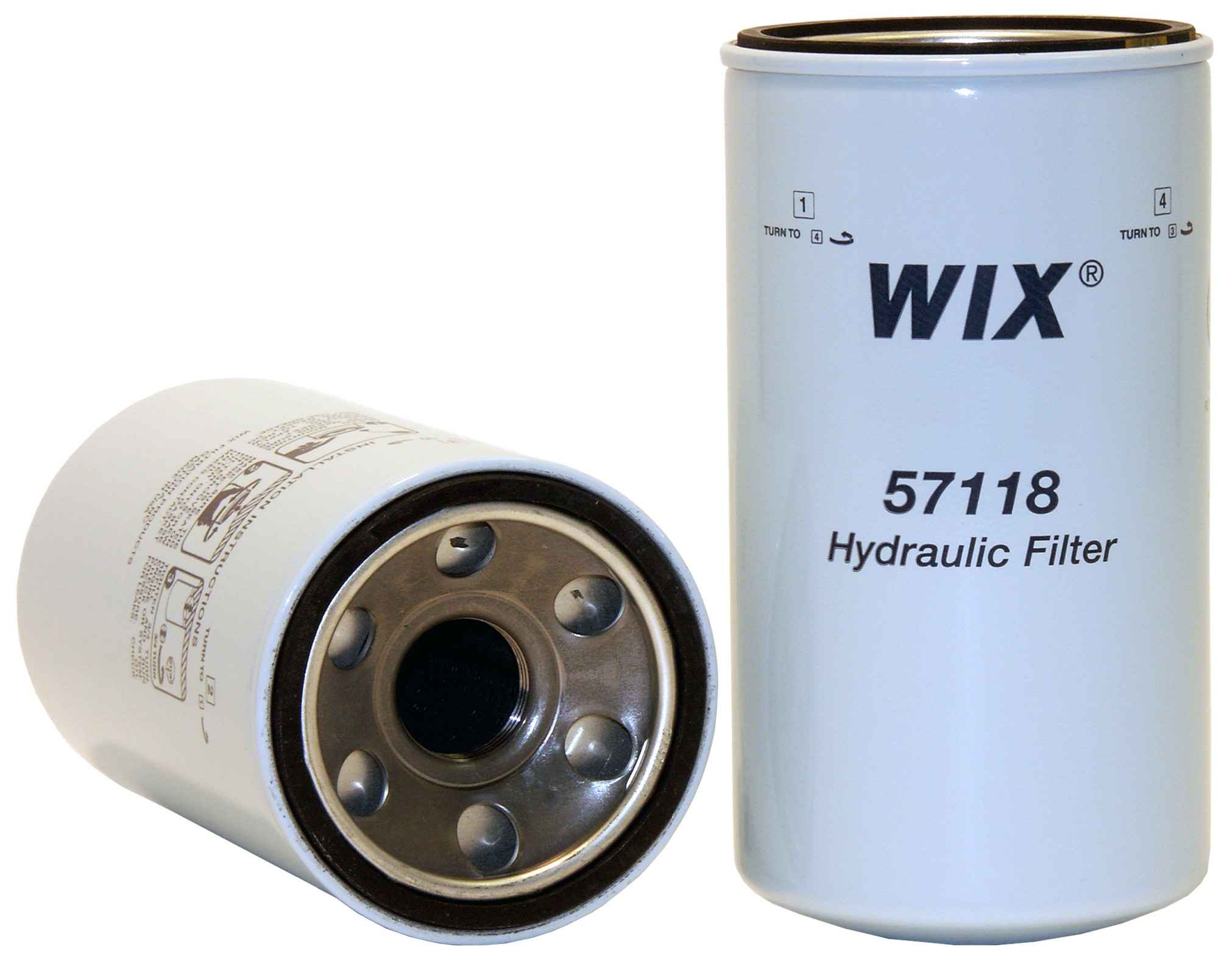 Wix Hydraulic Filter  top view frsport 57118