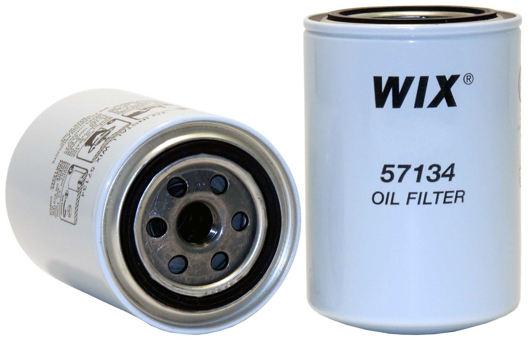 Wix Engine Oil Filter  top view frsport 57134