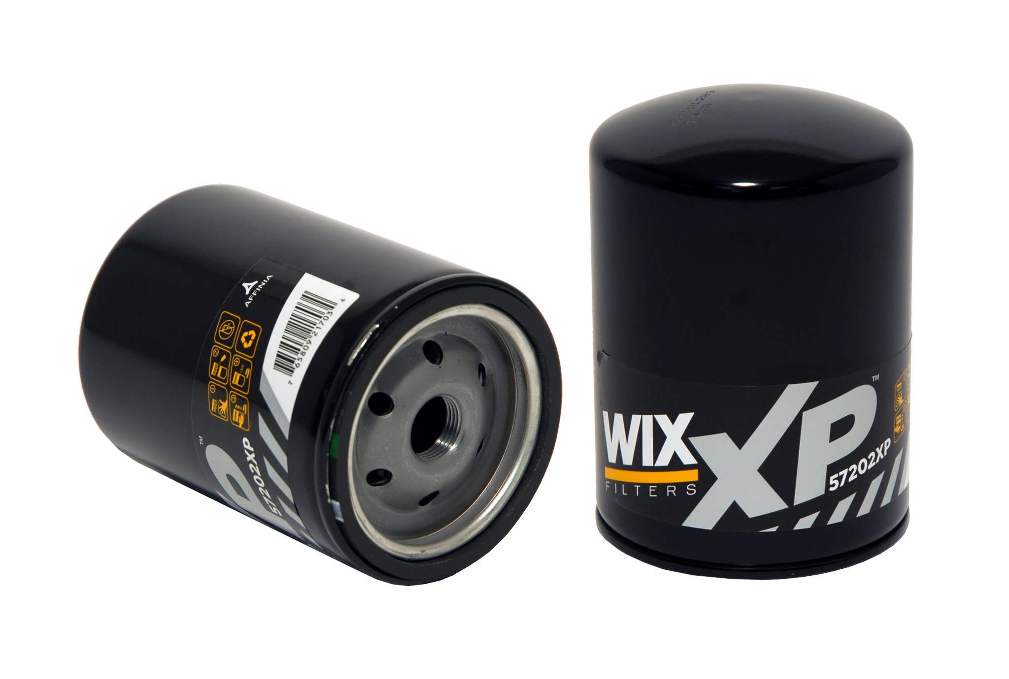 Wix XP Engine Oil Filter  top view frsport 57202XP