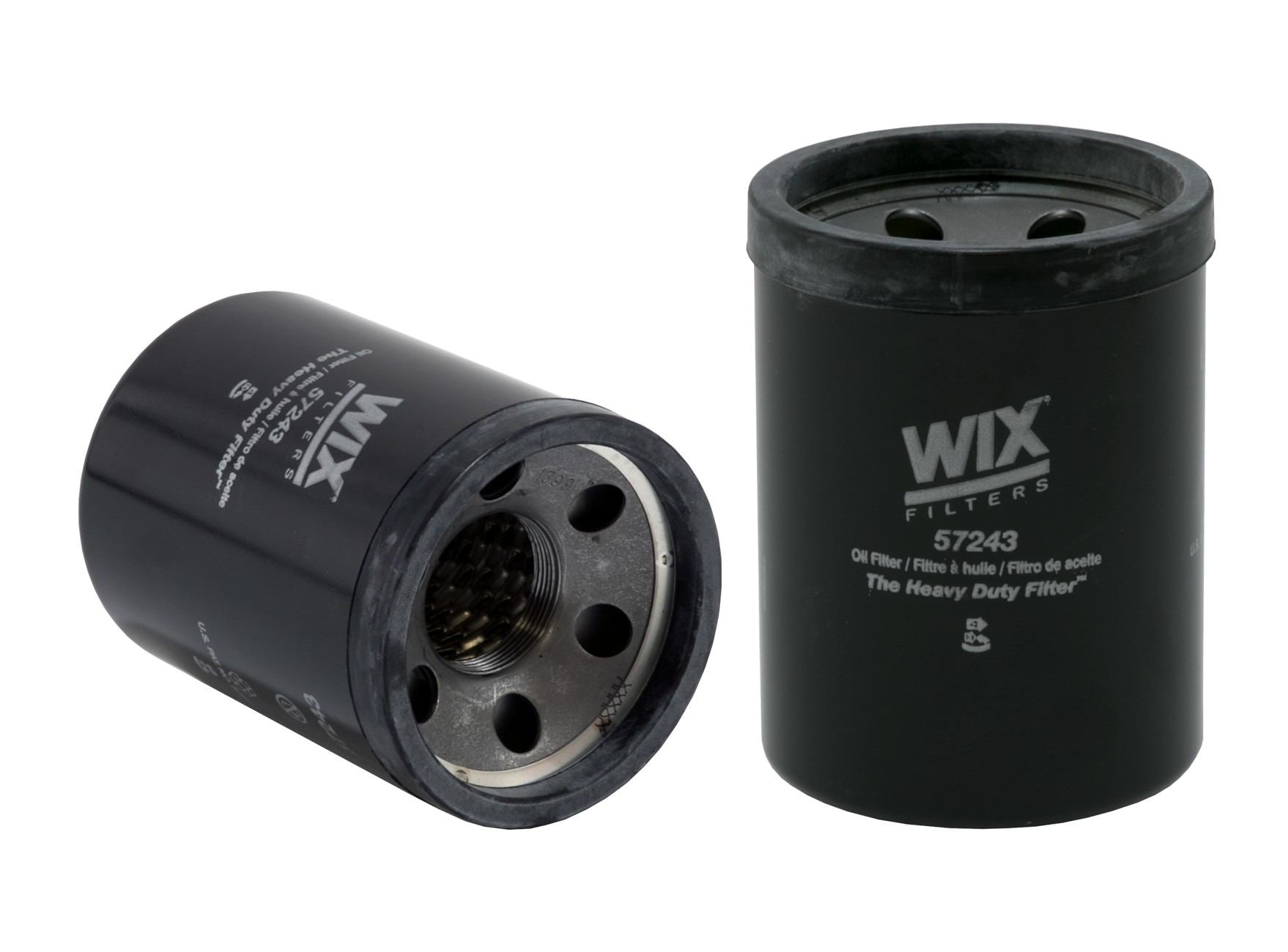 Wix Engine Oil Filter  top view frsport 57243