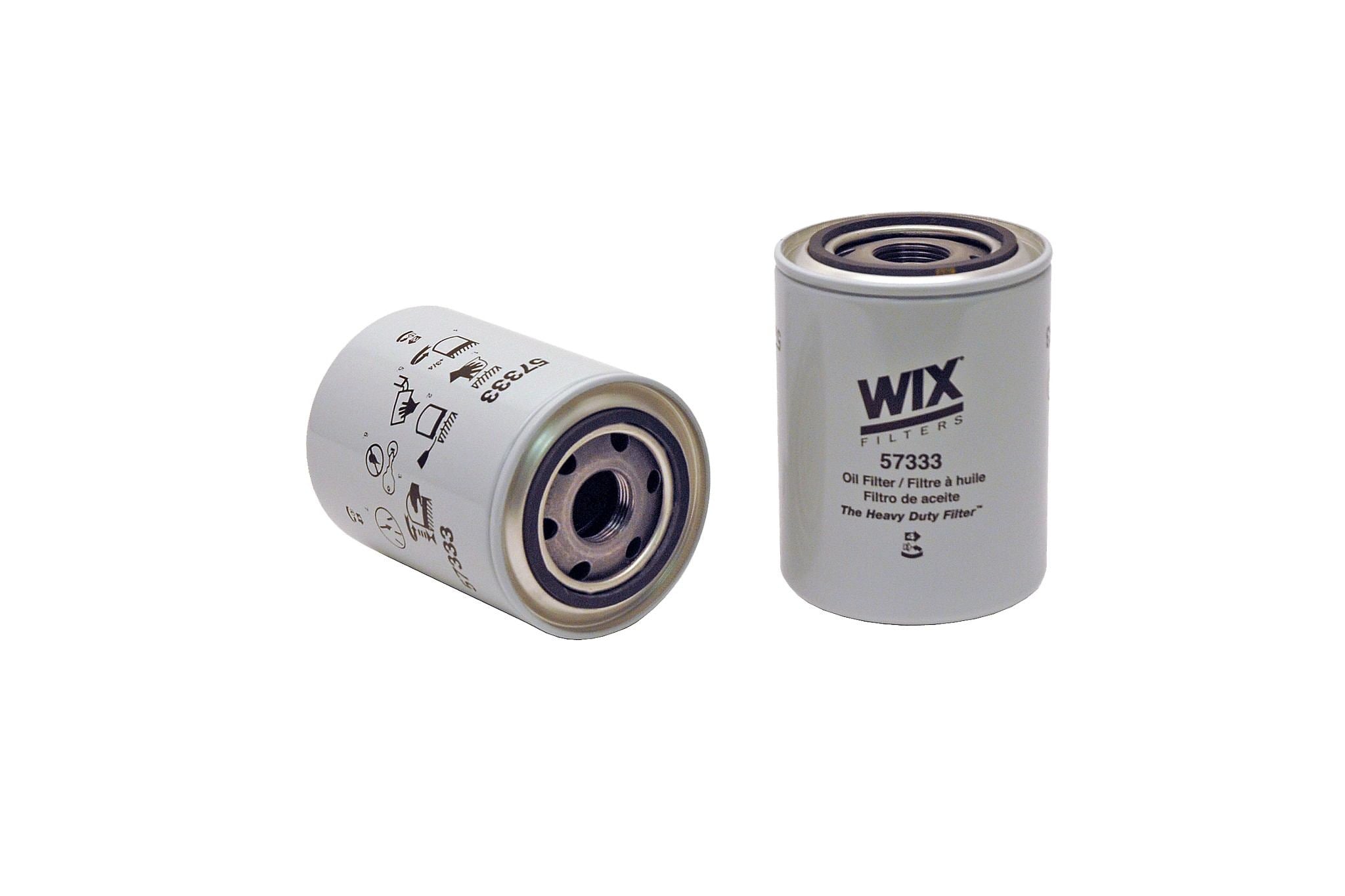 Wix Engine Oil Filter  top view frsport 57333