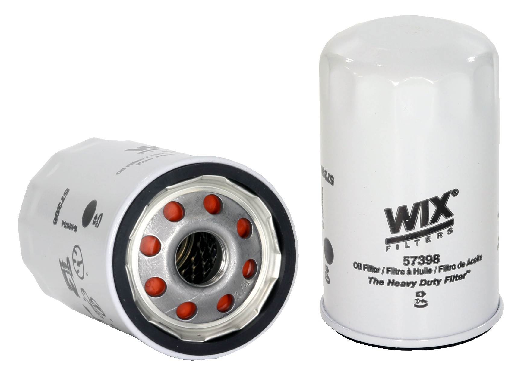 Wix Engine Oil Filter  top view frsport 57398