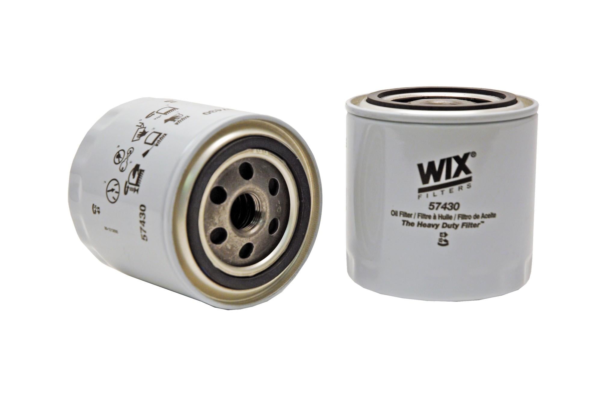 Wix Engine Oil Filter  top view frsport 57430