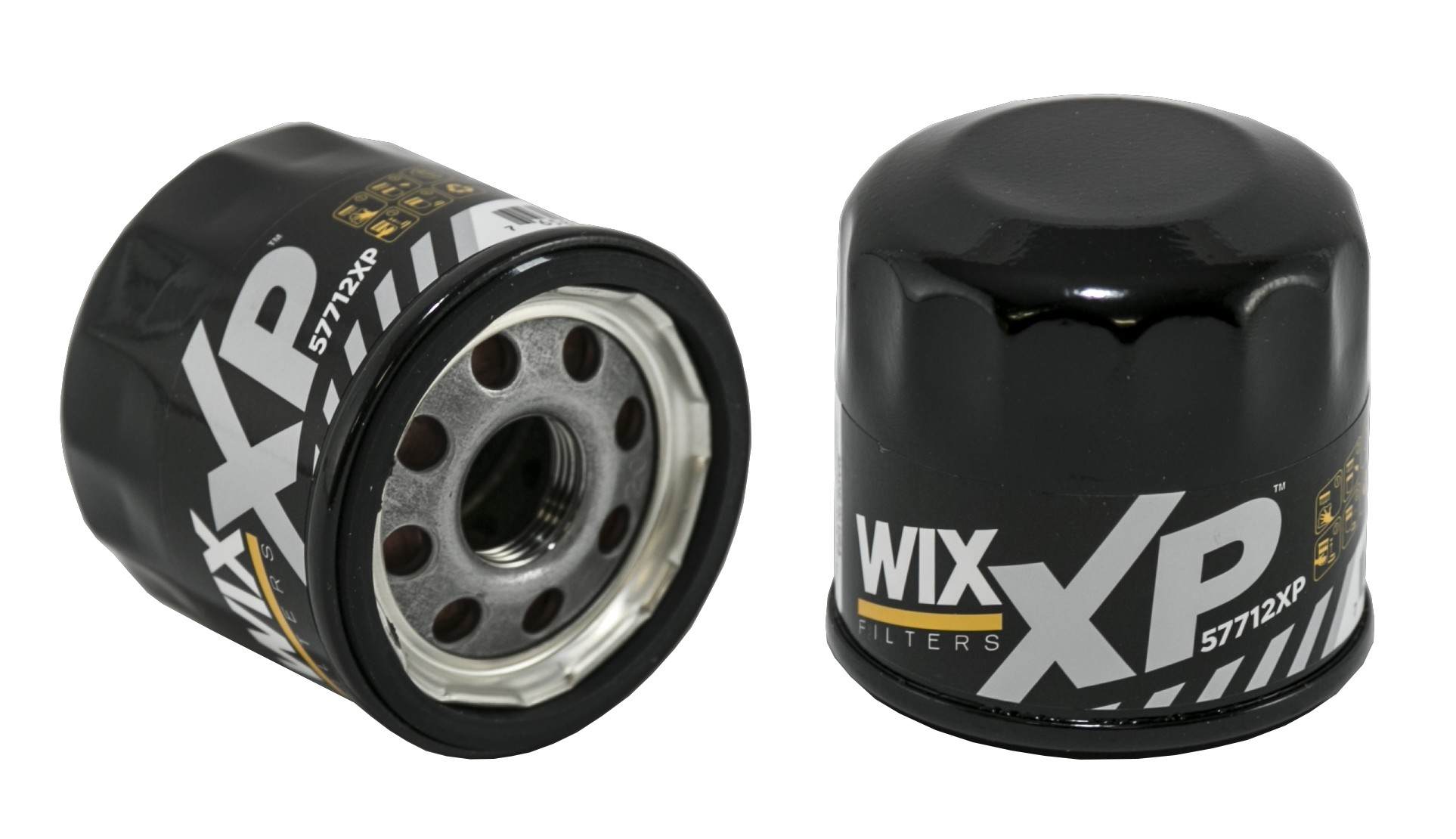 Wix XP Engine Oil Filter  top view frsport 57712XP