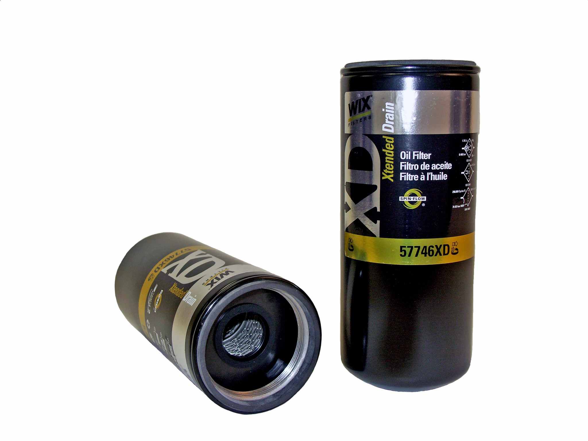 Wix Engine Oil Filter  top view frsport 57746XD