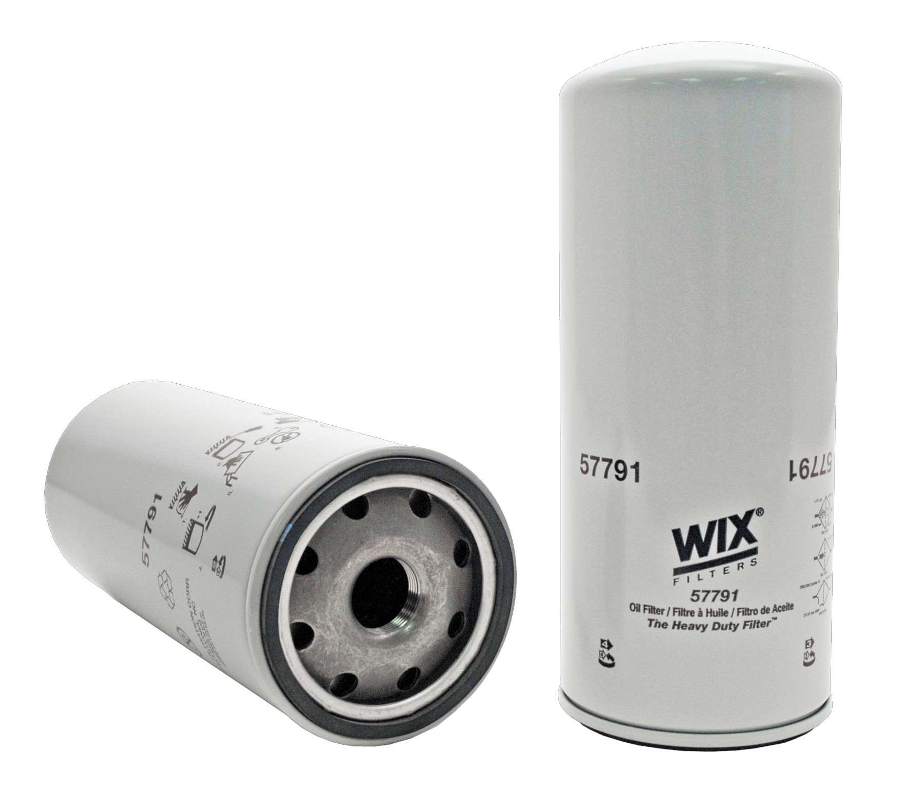 Wix Engine Oil Filter  top view frsport 57791