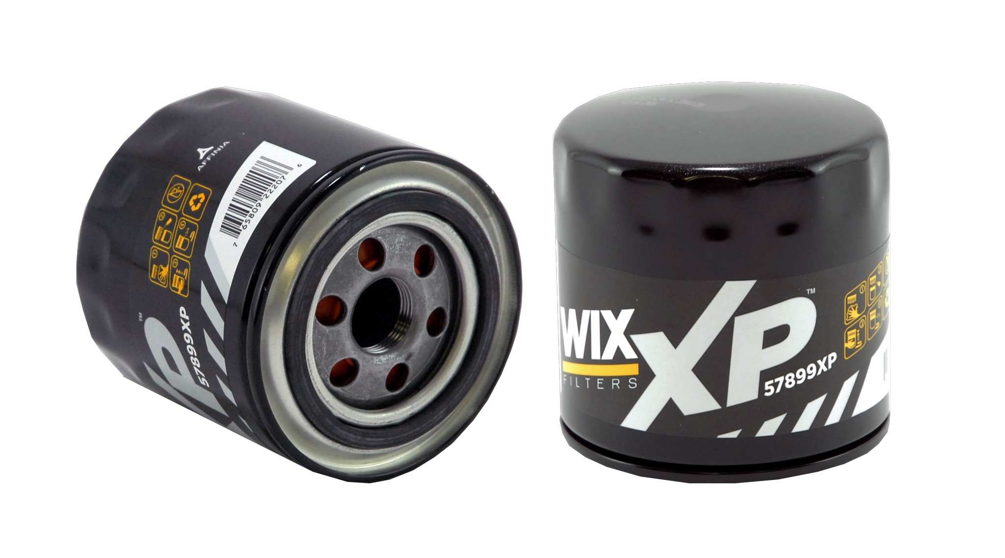 Wix XP Engine Oil Filter  top view frsport 57899XP