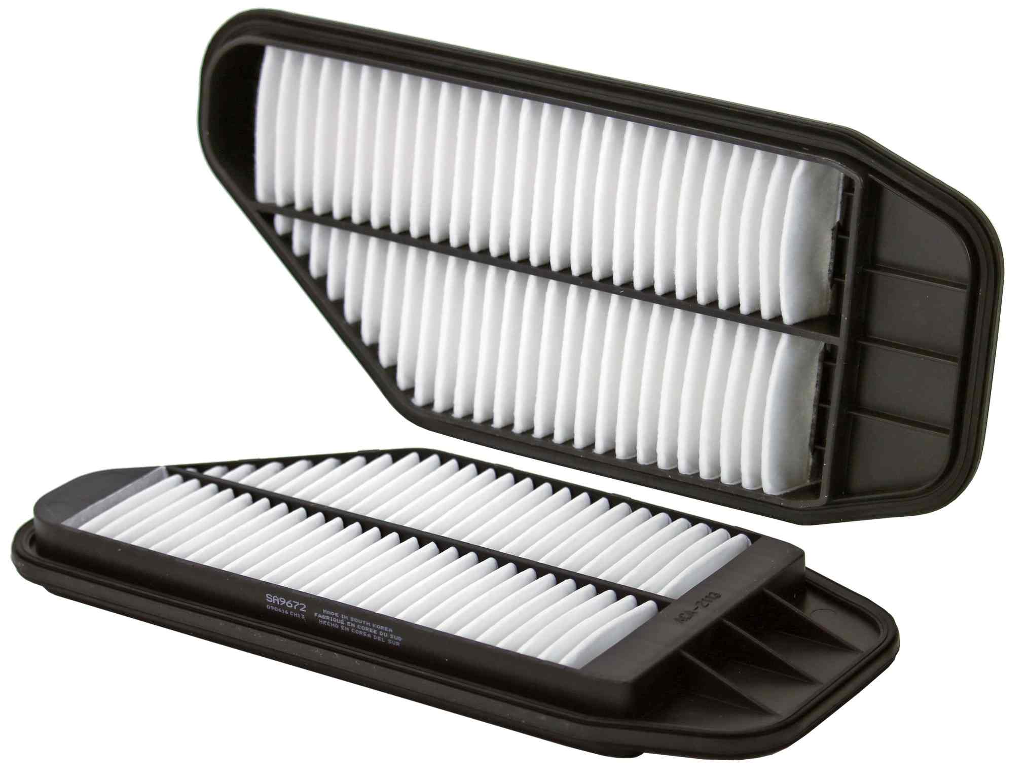 Wix Air Filter  top view frsport WA9672