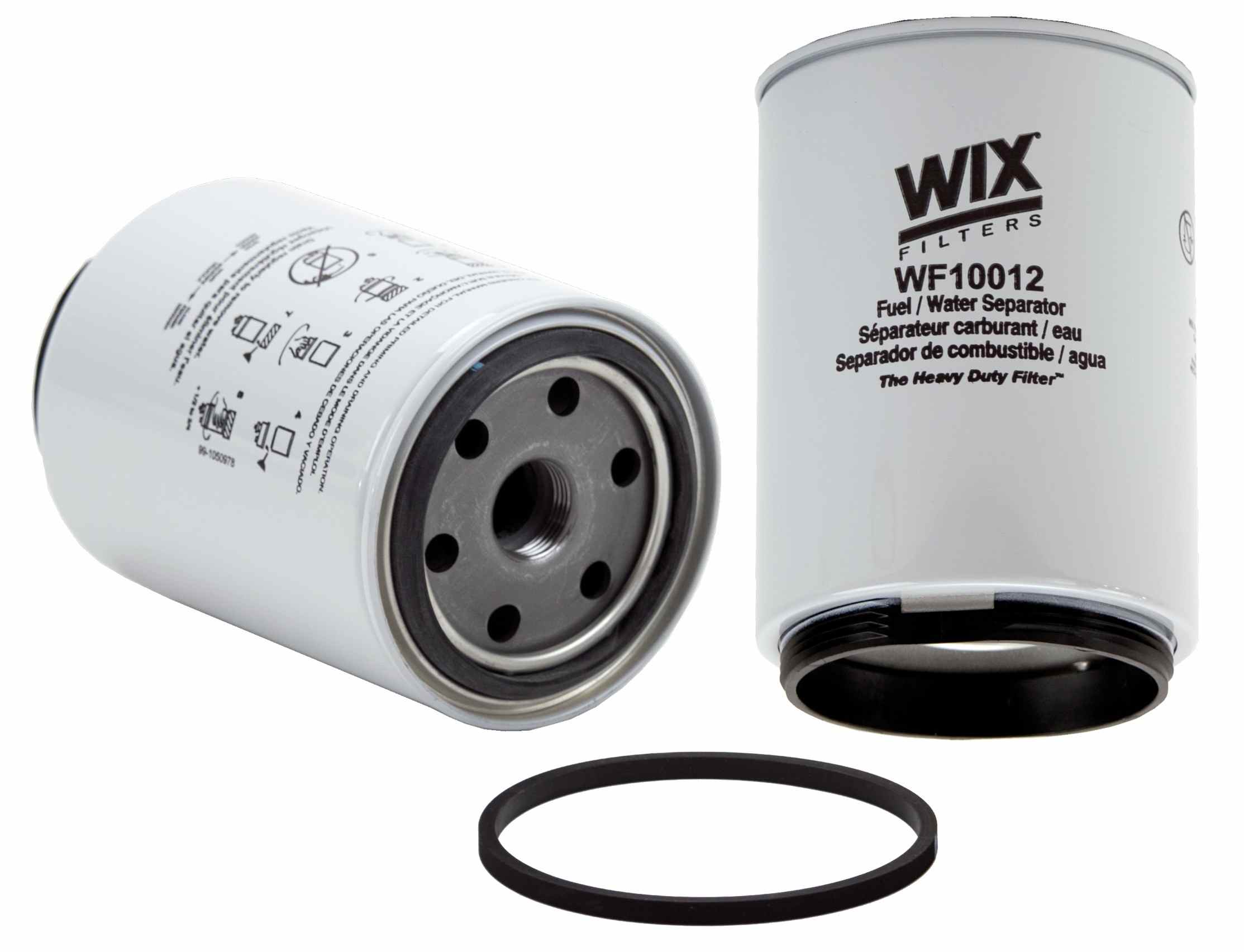 Wix Fuel Water Separator Filter  top view frsport WF10012