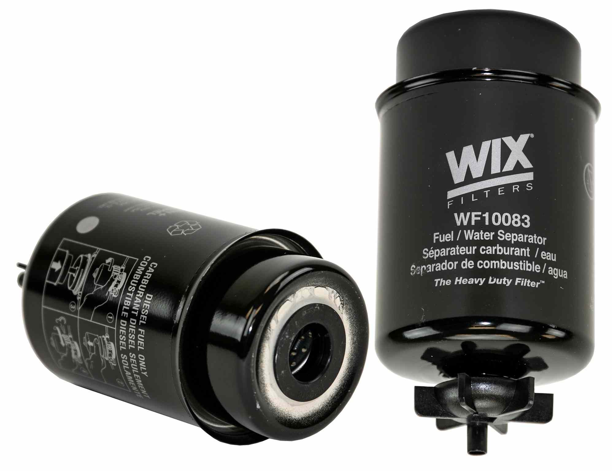 Wix Fuel Filter  top view frsport WF10083