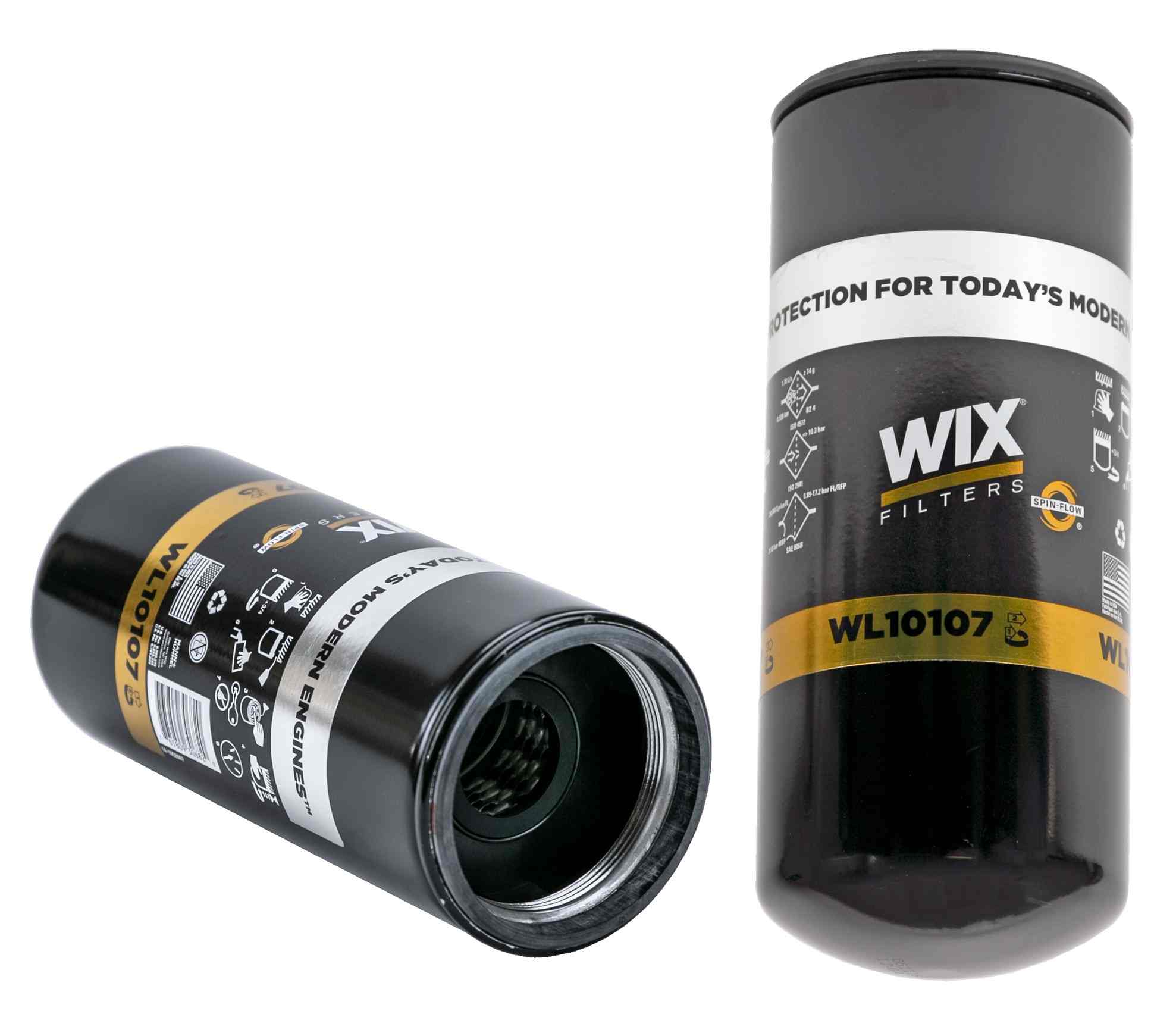 Wix Engine Oil Filter  top view frsport WL10107