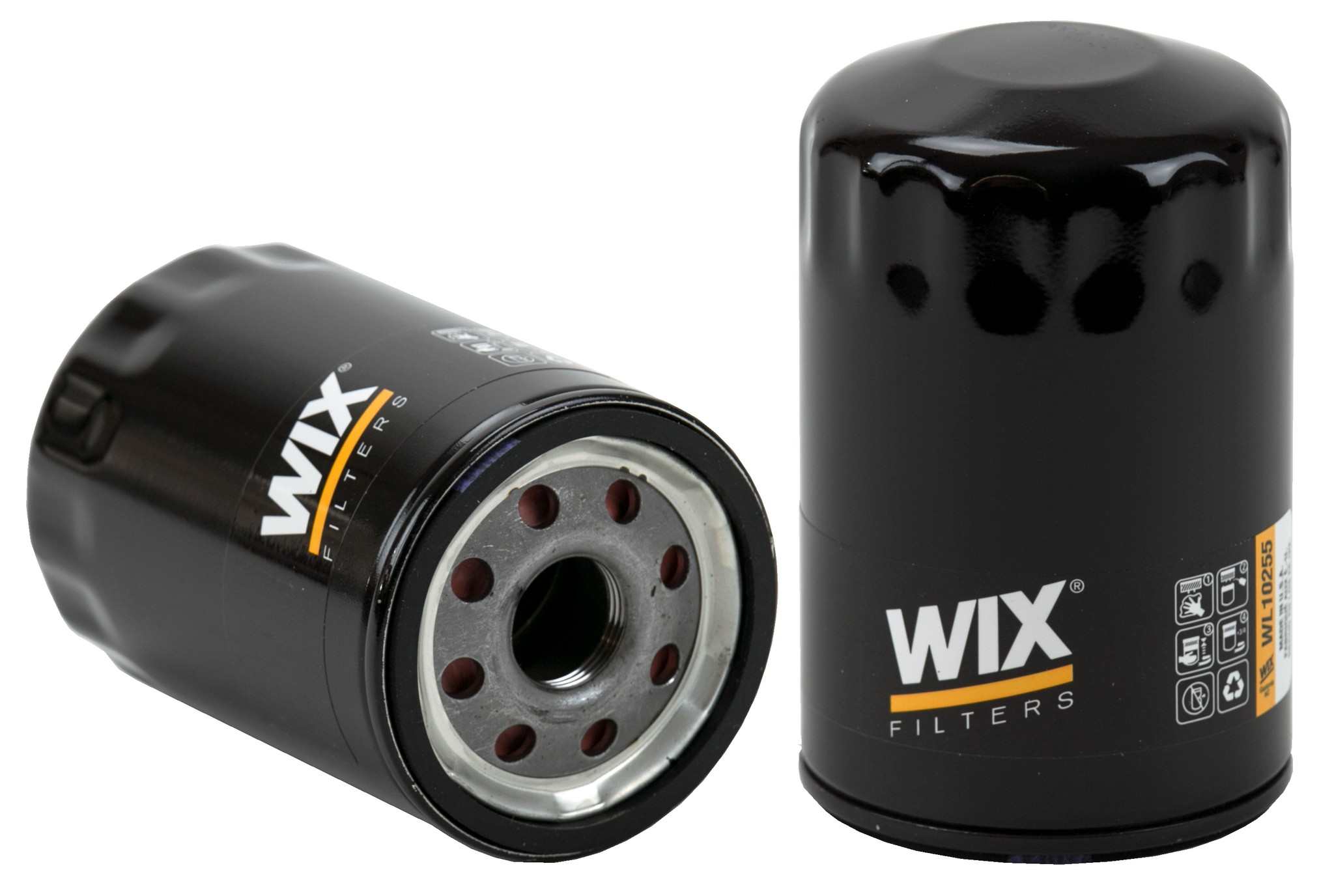 Wix Engine Oil Filter  top view frsport WL10255