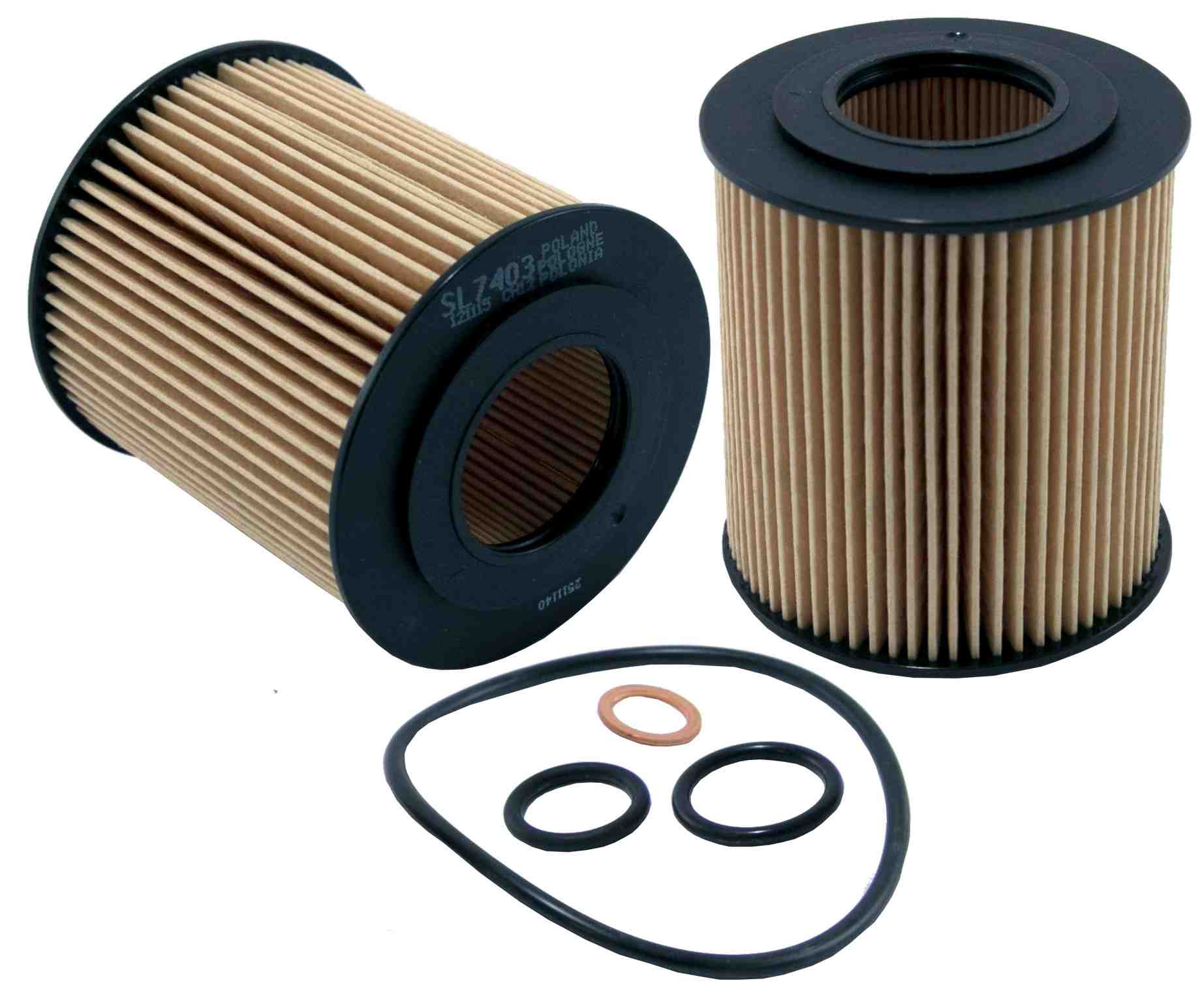 Wix Engine Oil Filter  top view frsport WL7403