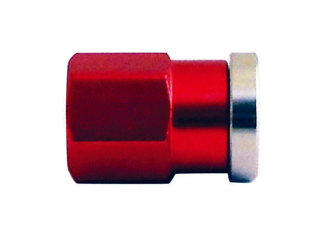 Winters Cover Nut Short Q/C Alum Red WIN7794ASR