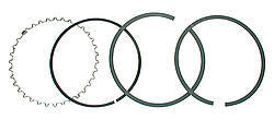 Wiseco Auto Ring Set- 1 cyl. 102.41mm (4.032")