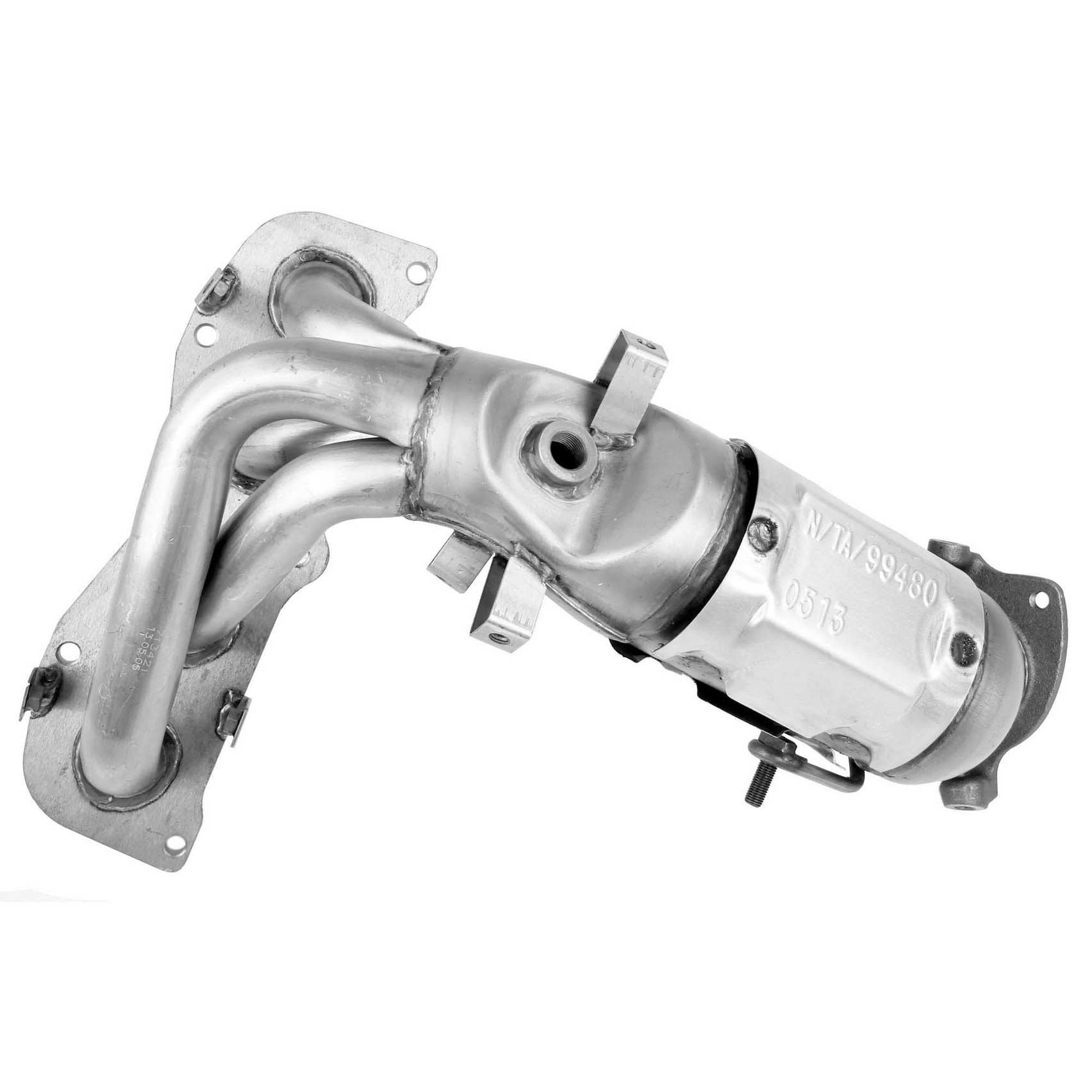 Walker Exhaust Catalytic Converter with Integrated Exhaust Manifold  top view frsport 16384