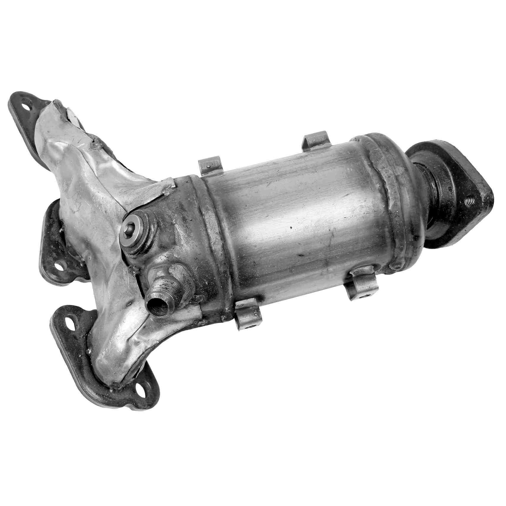 Walker Exhaust Catalytic Converter with Integrated Exhaust Manifold  top view frsport 16413