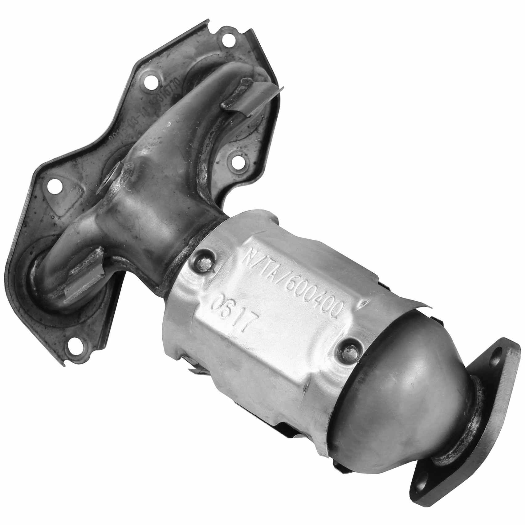 Walker Exhaust Catalytic Converter with Integrated Exhaust Manifold  top view frsport 16471