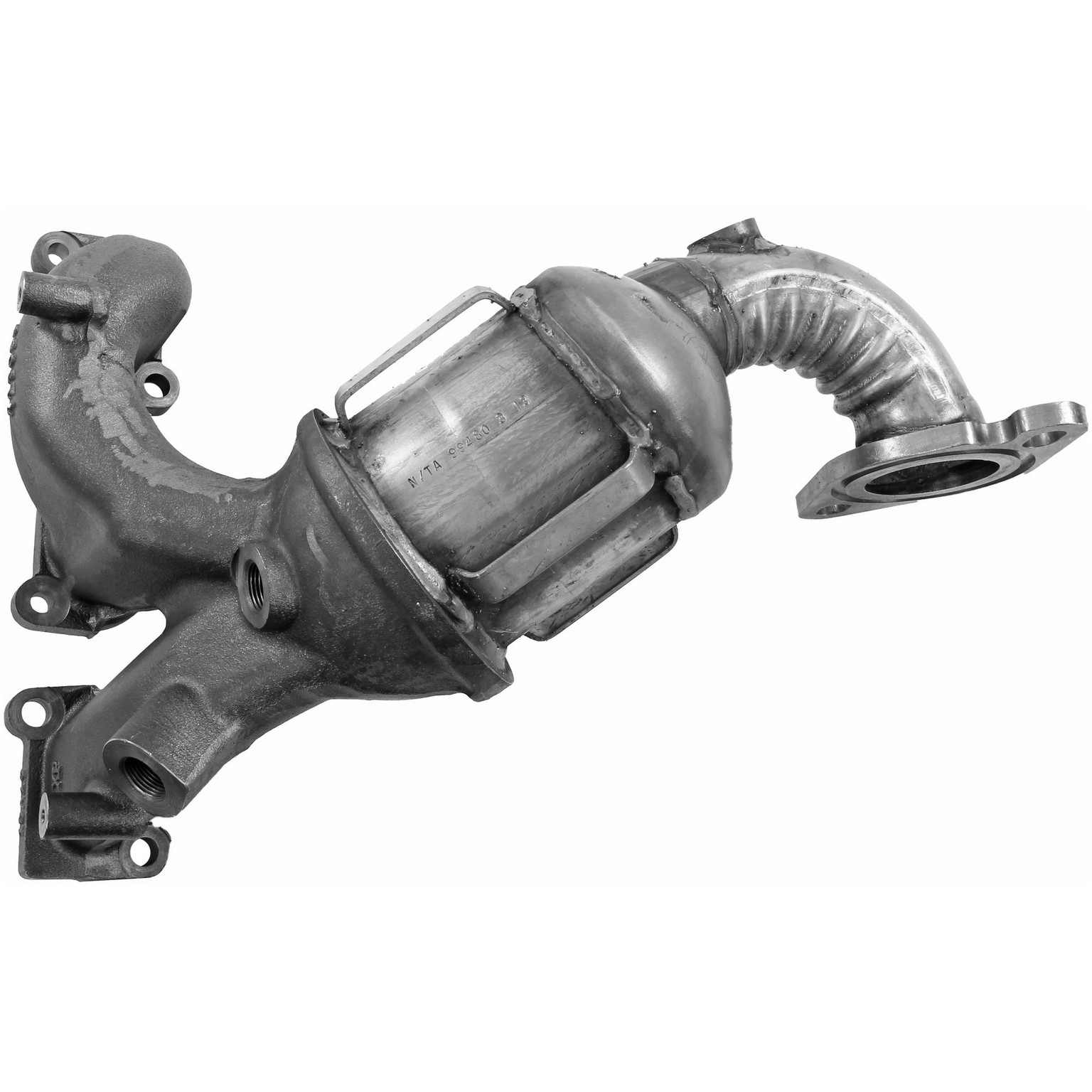 walker exhaust catalytic converter with integrated exhaust manifold  frsport 16508