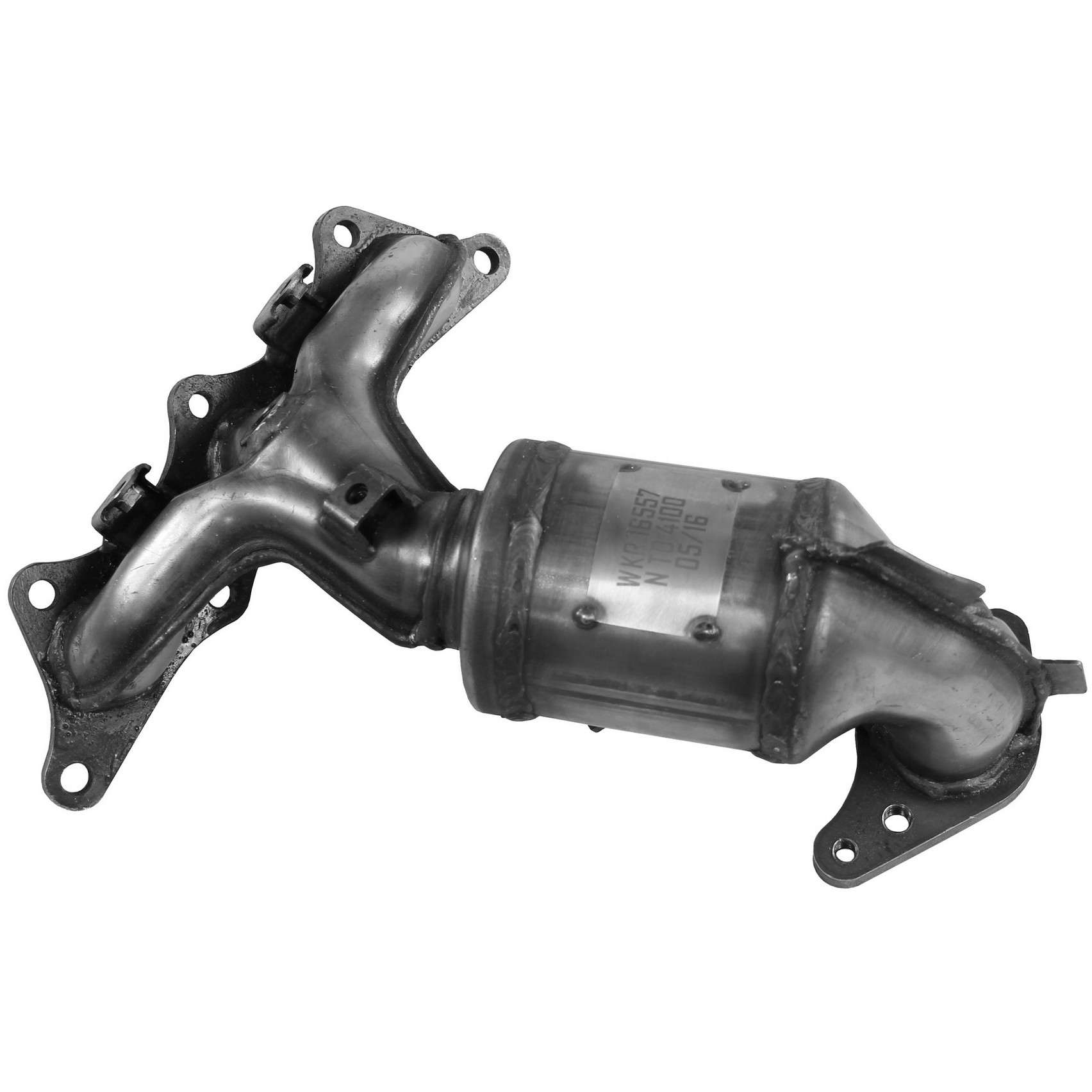 Walker Exhaust Catalytic Converter with Integrated Exhaust Manifold  top view frsport 16557