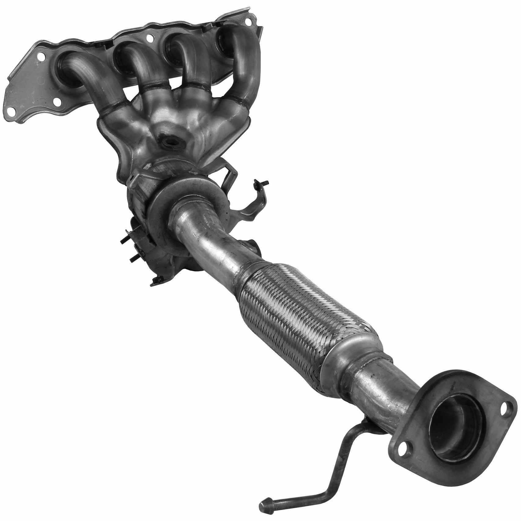 Walker Exhaust Catalytic Converter with Integrated Exhaust Manifold  top view frsport 16584