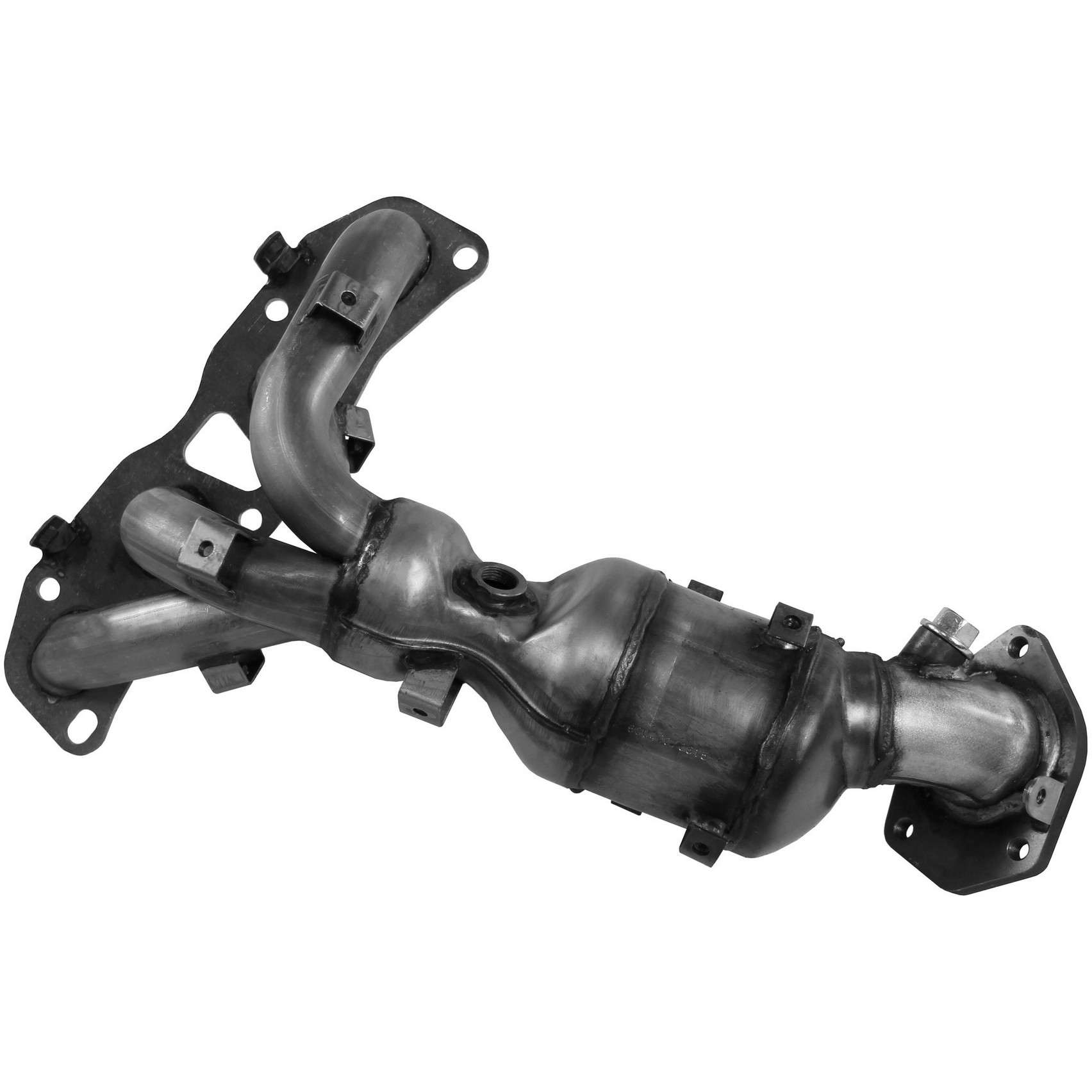 Walker Exhaust Catalytic Converter with Integrated Exhaust Manifold  top view frsport 16593