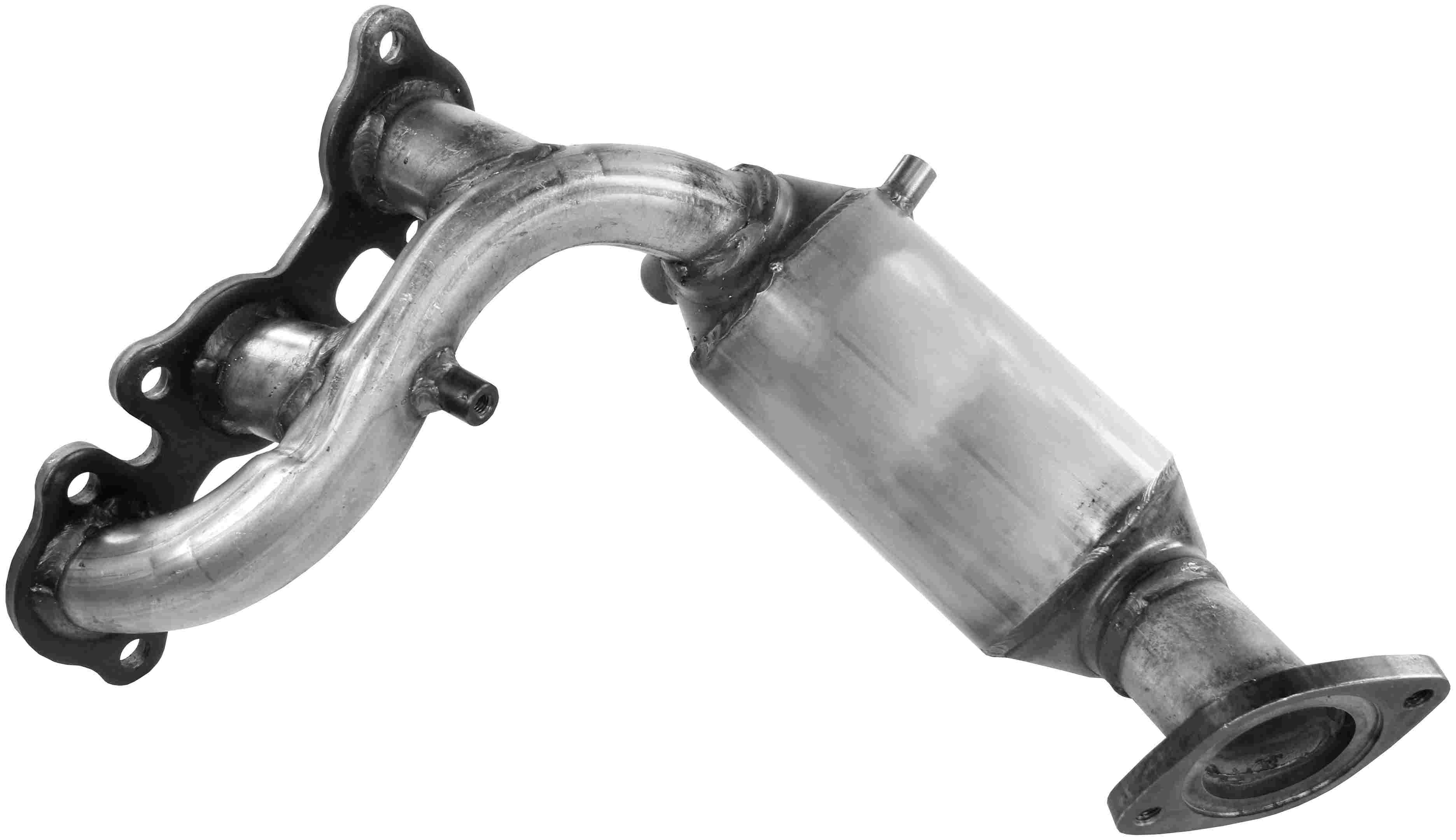 Walker Exhaust Catalytic Converter with Integrated Exhaust Manifold  top view frsport 16600