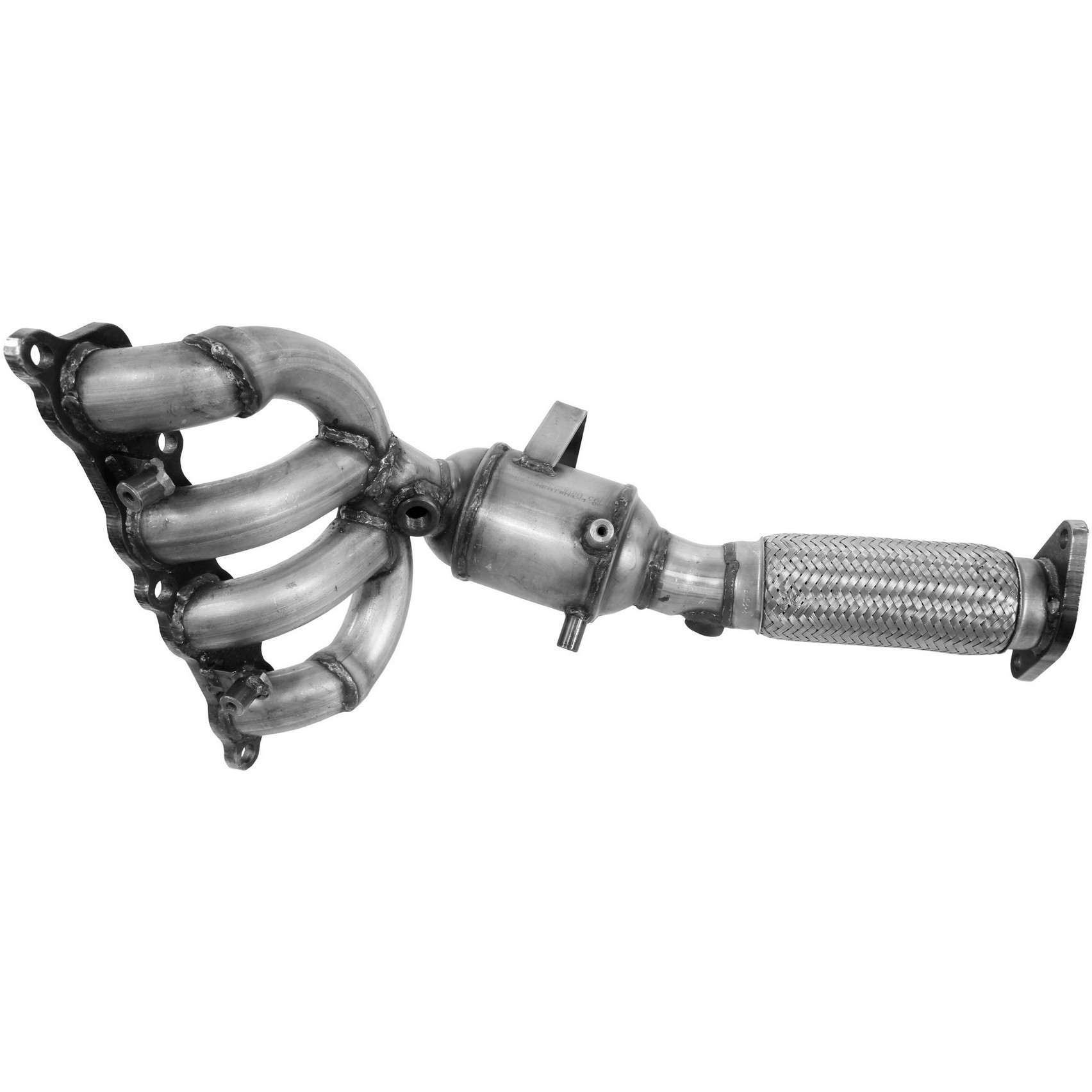 Walker Exhaust Catalytic Converter with Integrated Exhaust Manifold  top view frsport 16610