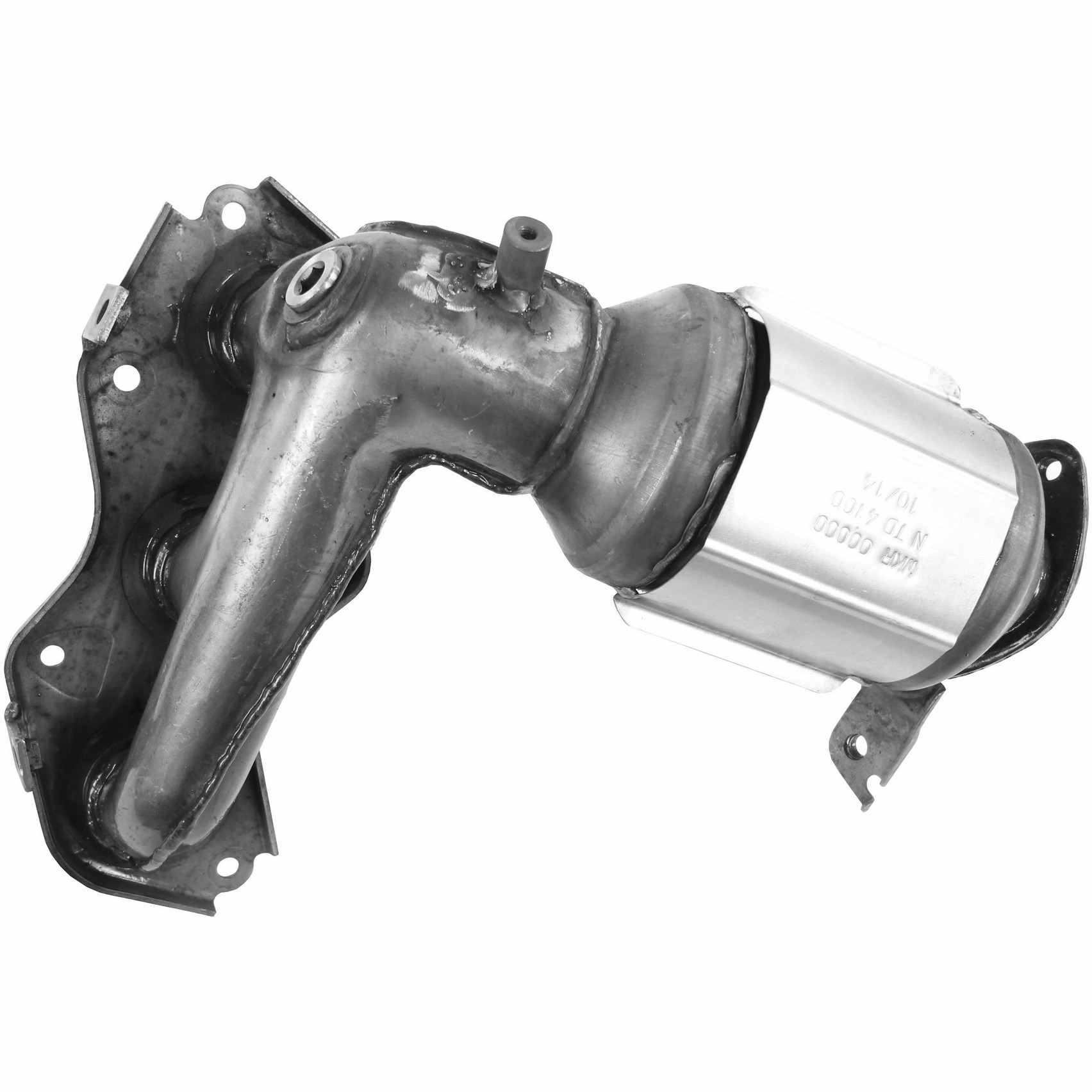 Walker Exhaust Catalytic Converter with Integrated Exhaust Manifold  top view frsport 16624