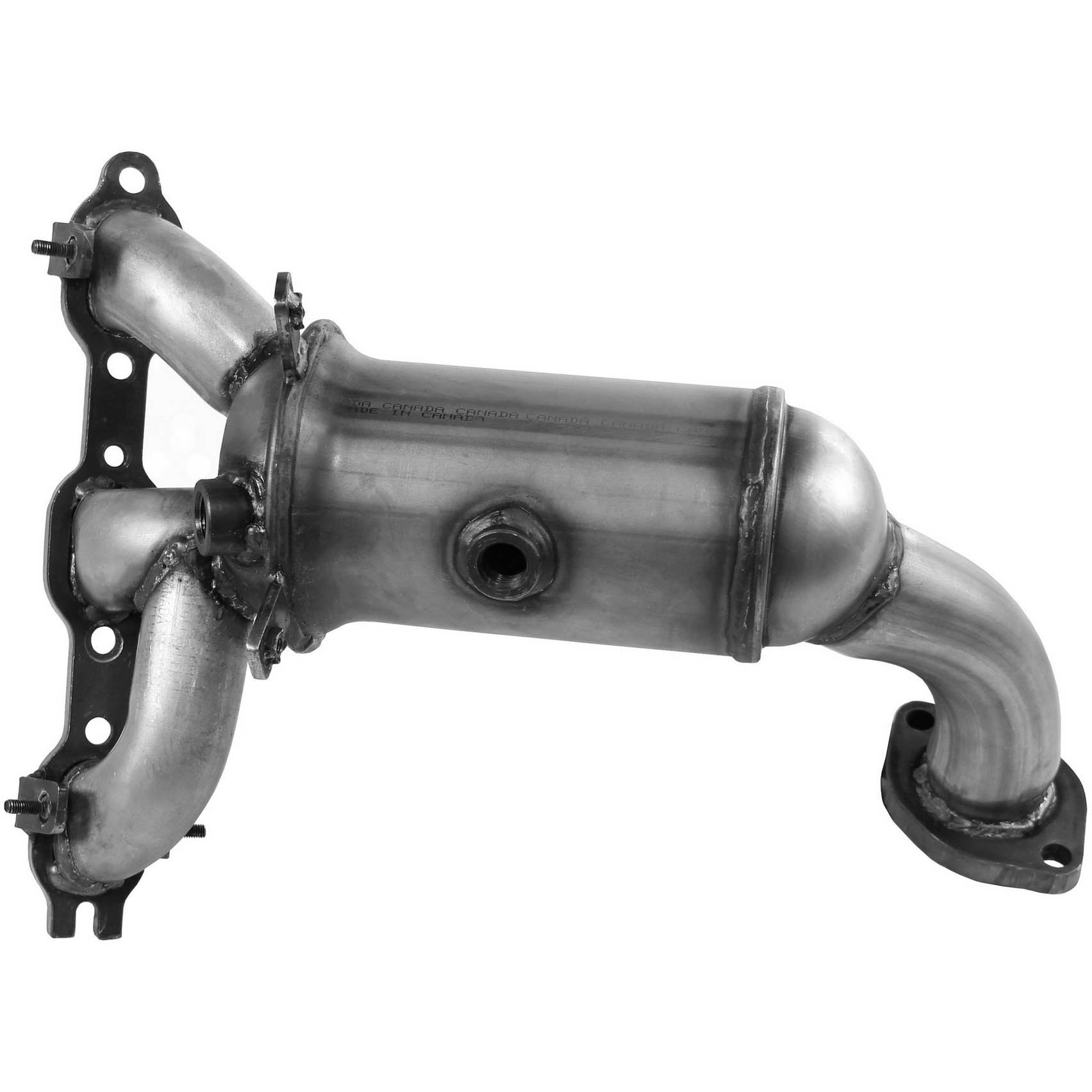 Walker Exhaust Catalytic Converter with Integrated Exhaust Manifold  top view frsport 16628